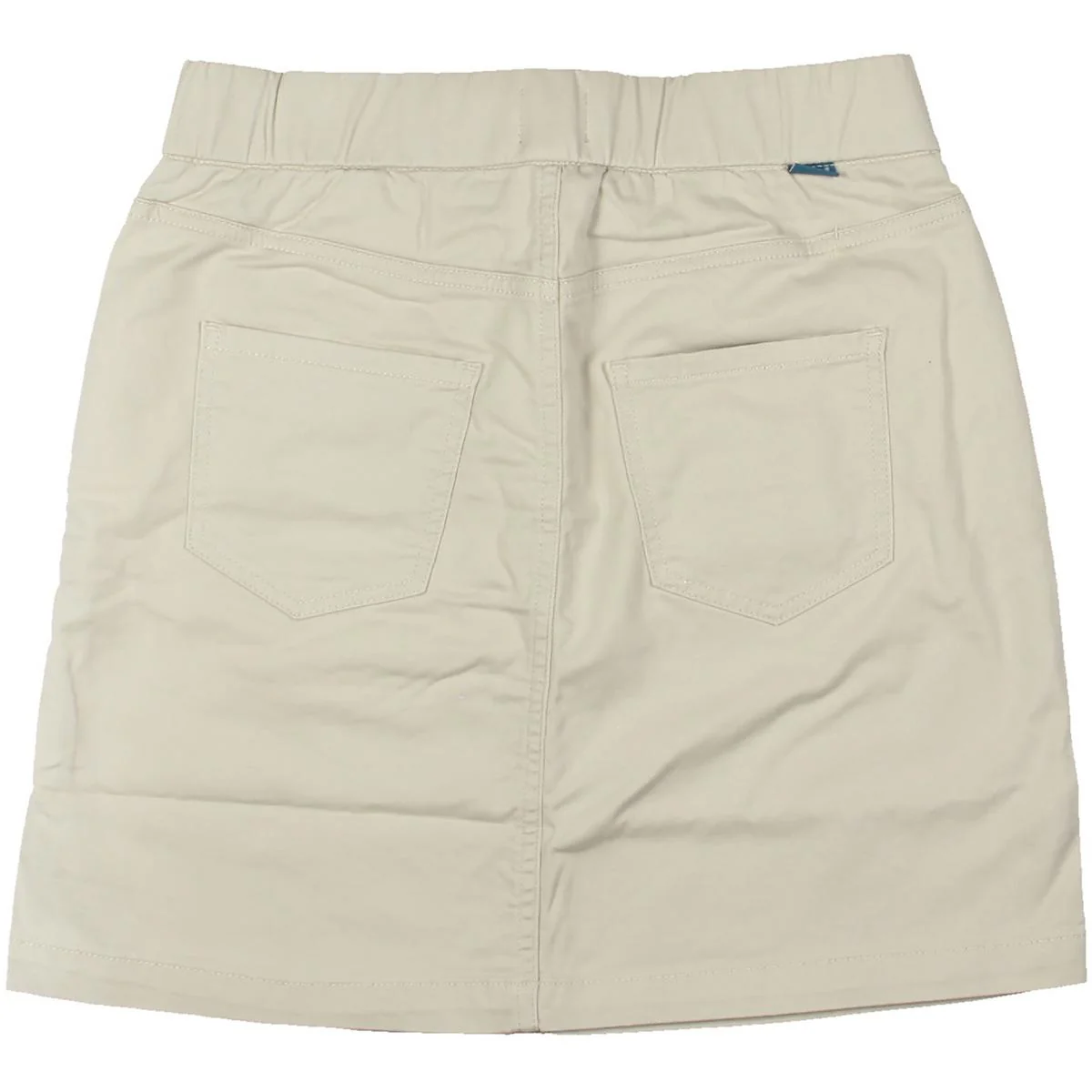 On The Go Womens Slit Solid Skort