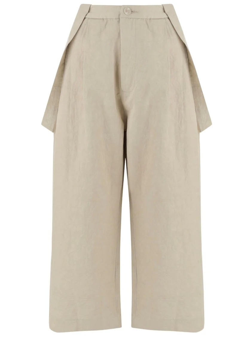 Cotton And Linen Jumper Pants
