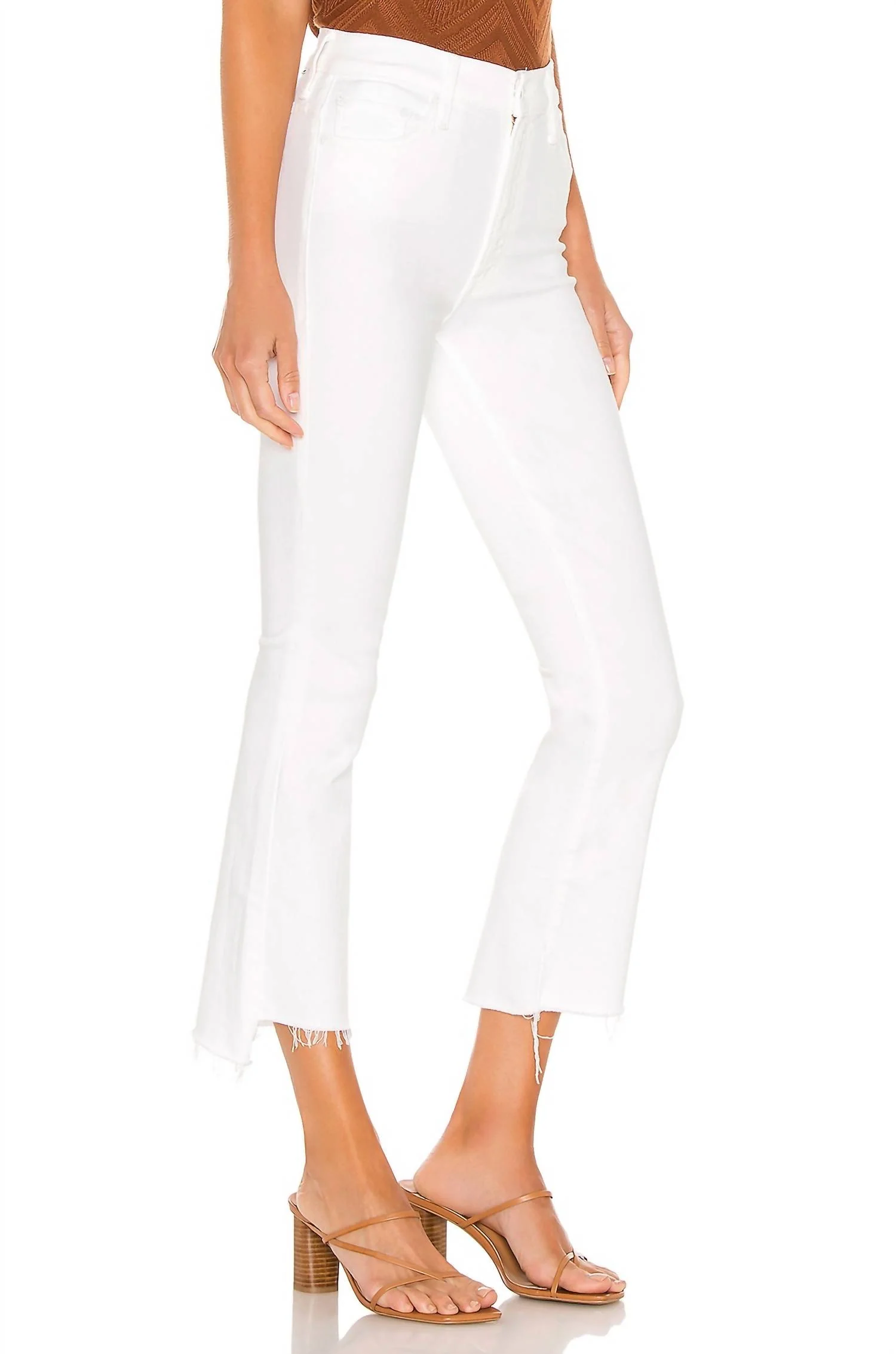 The Insider Crop Step Fray Jeans In Fairest Of Them All