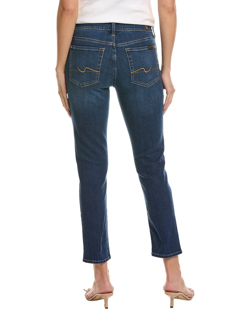 7 For All Mankind Roxanne Ankle Opal Slim Jean