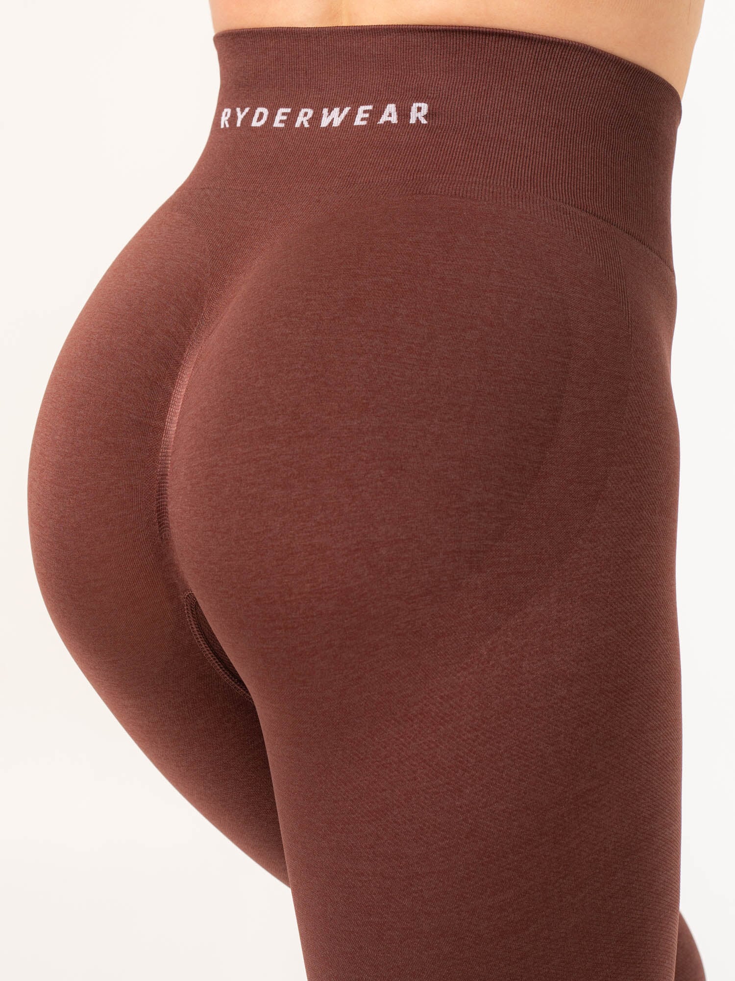 Contour Seamless Leggings - Chocolate Marl