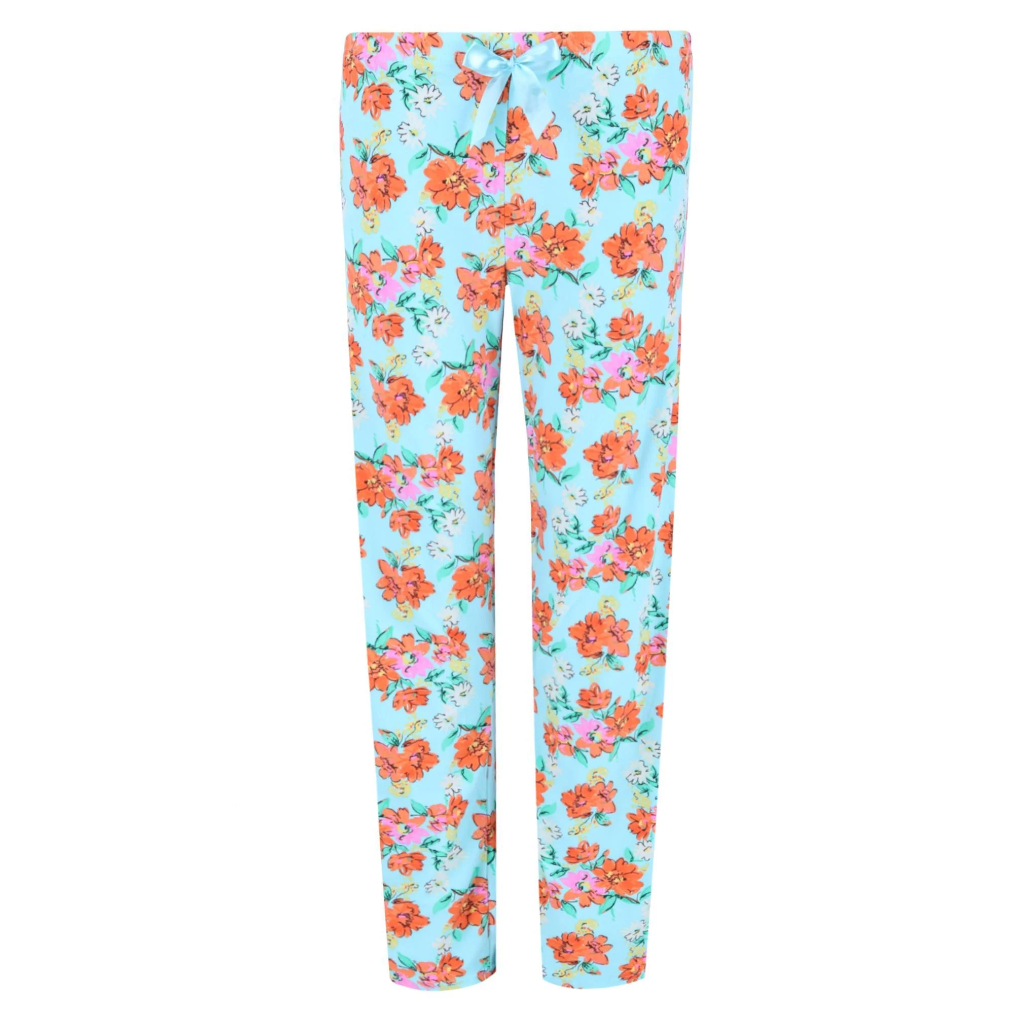 Women's Plus Size Floral Pajama Pants