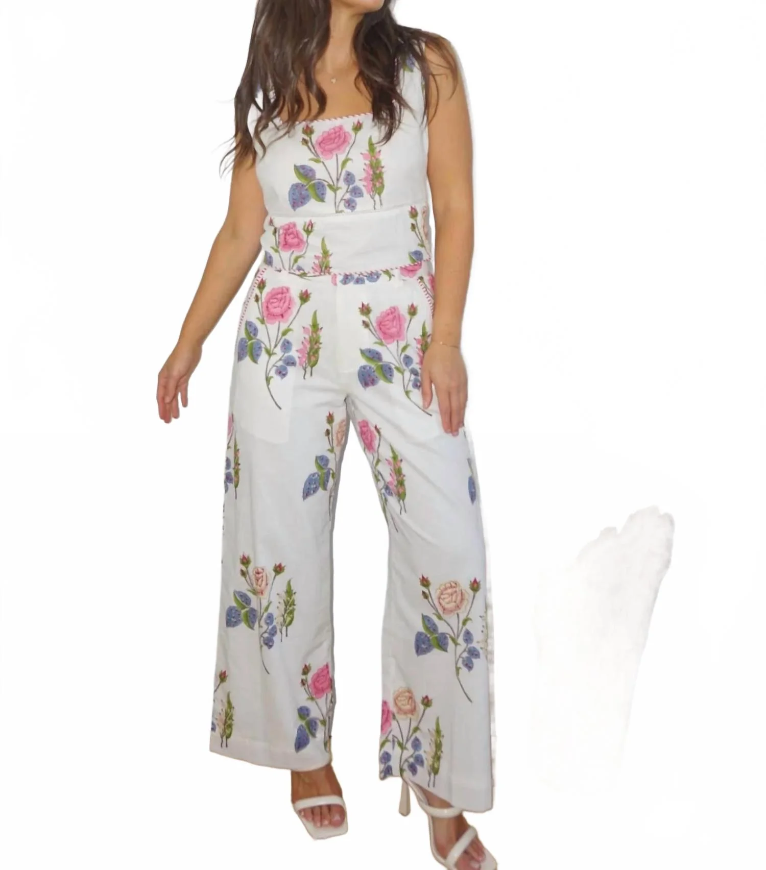 Edison Pant In Multi Rosette