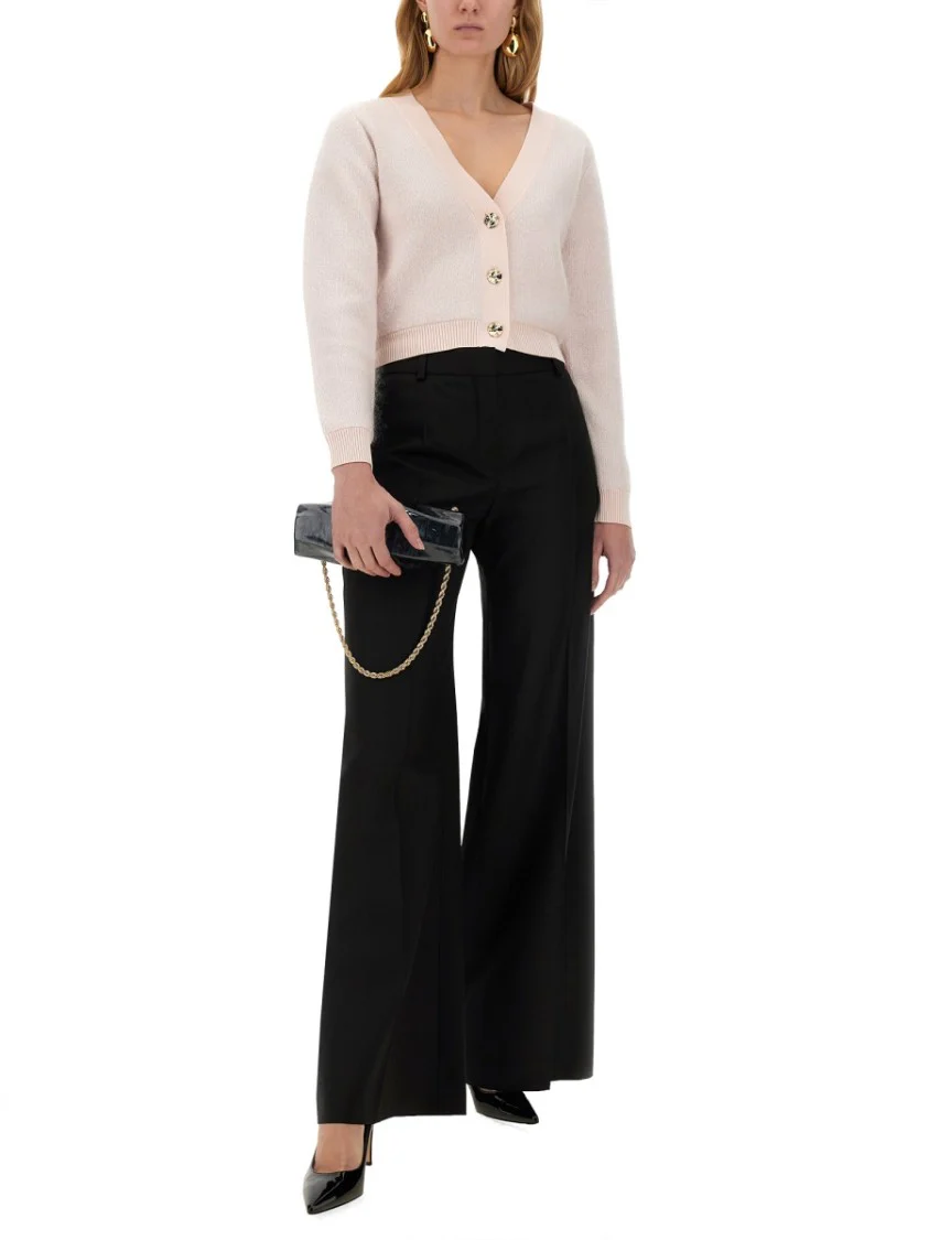 Wide Gabardine Pants
