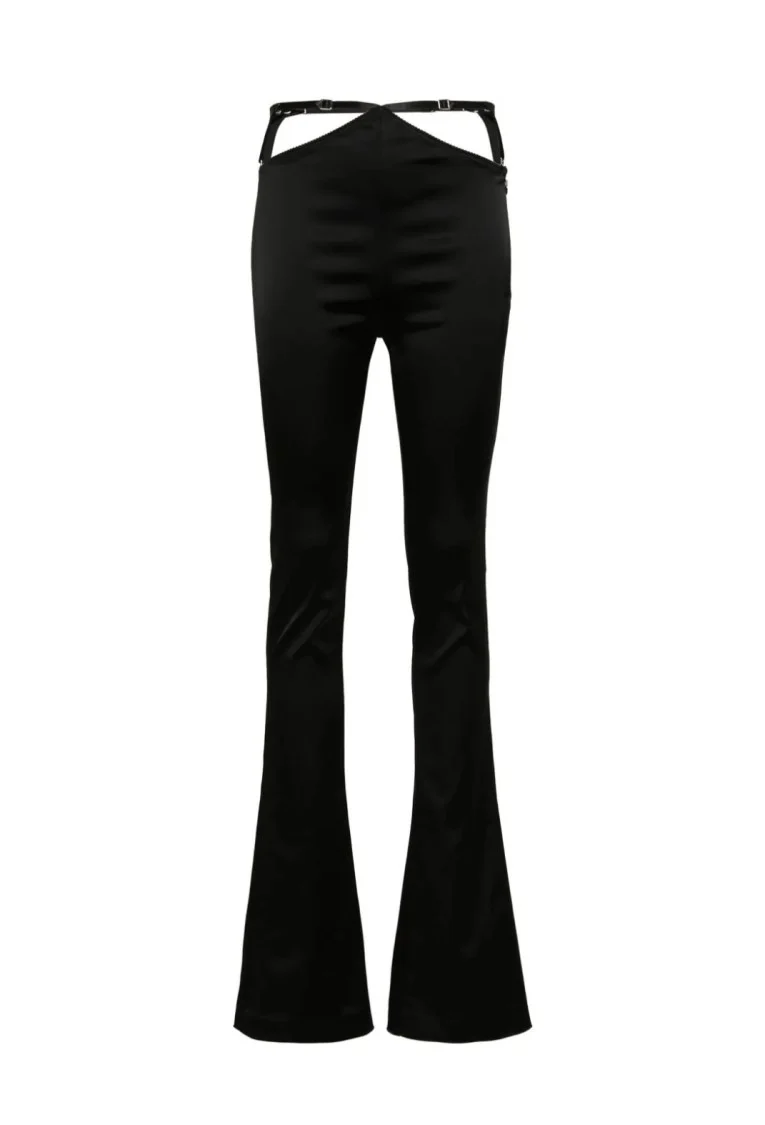 Flared Hem Trousers