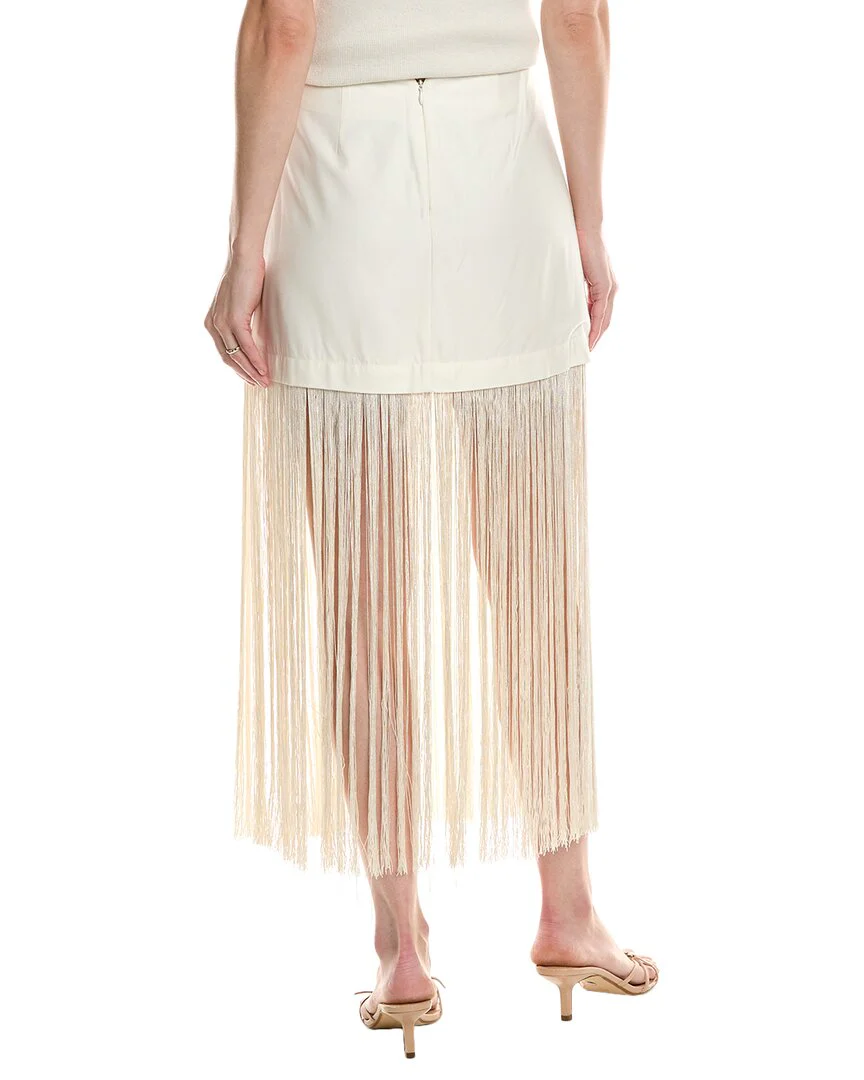 SEA NY Pari Fringe Skirt