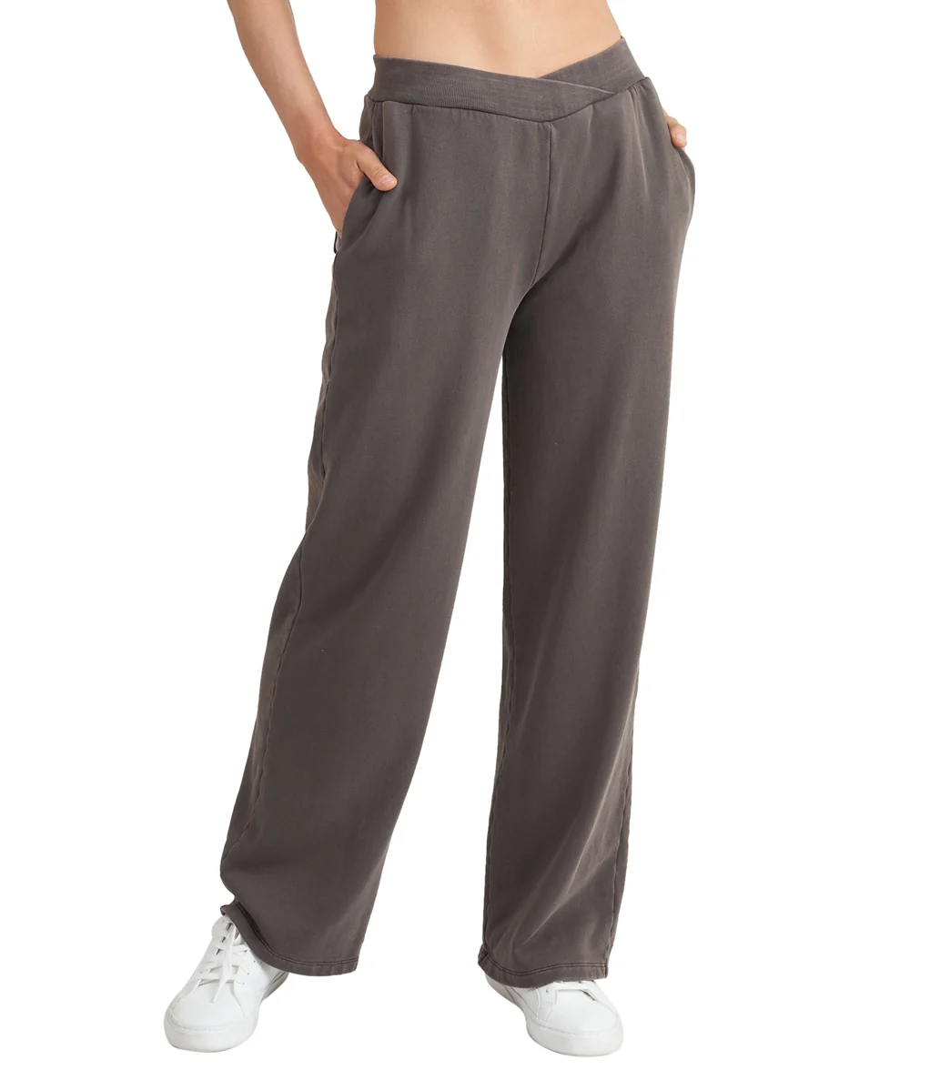 Thrive Societe Washed Wrap Waist Pant
