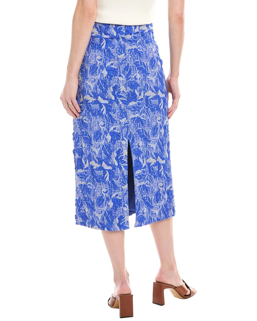 PatBO Jacquard Midi Skirt