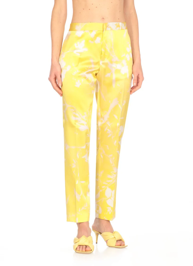 Tailored Satin Pants