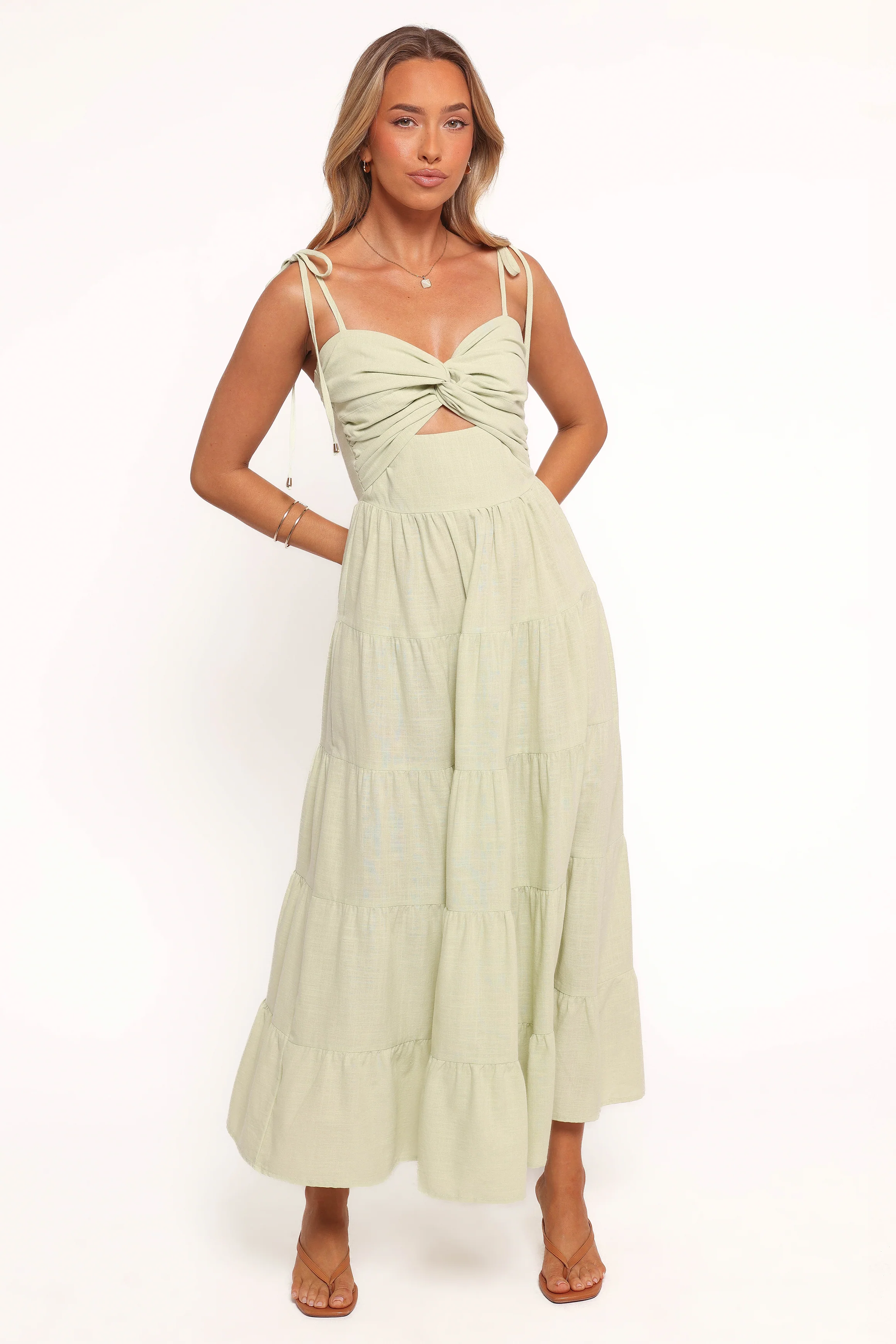 Lenny Maxi Dress - Sage