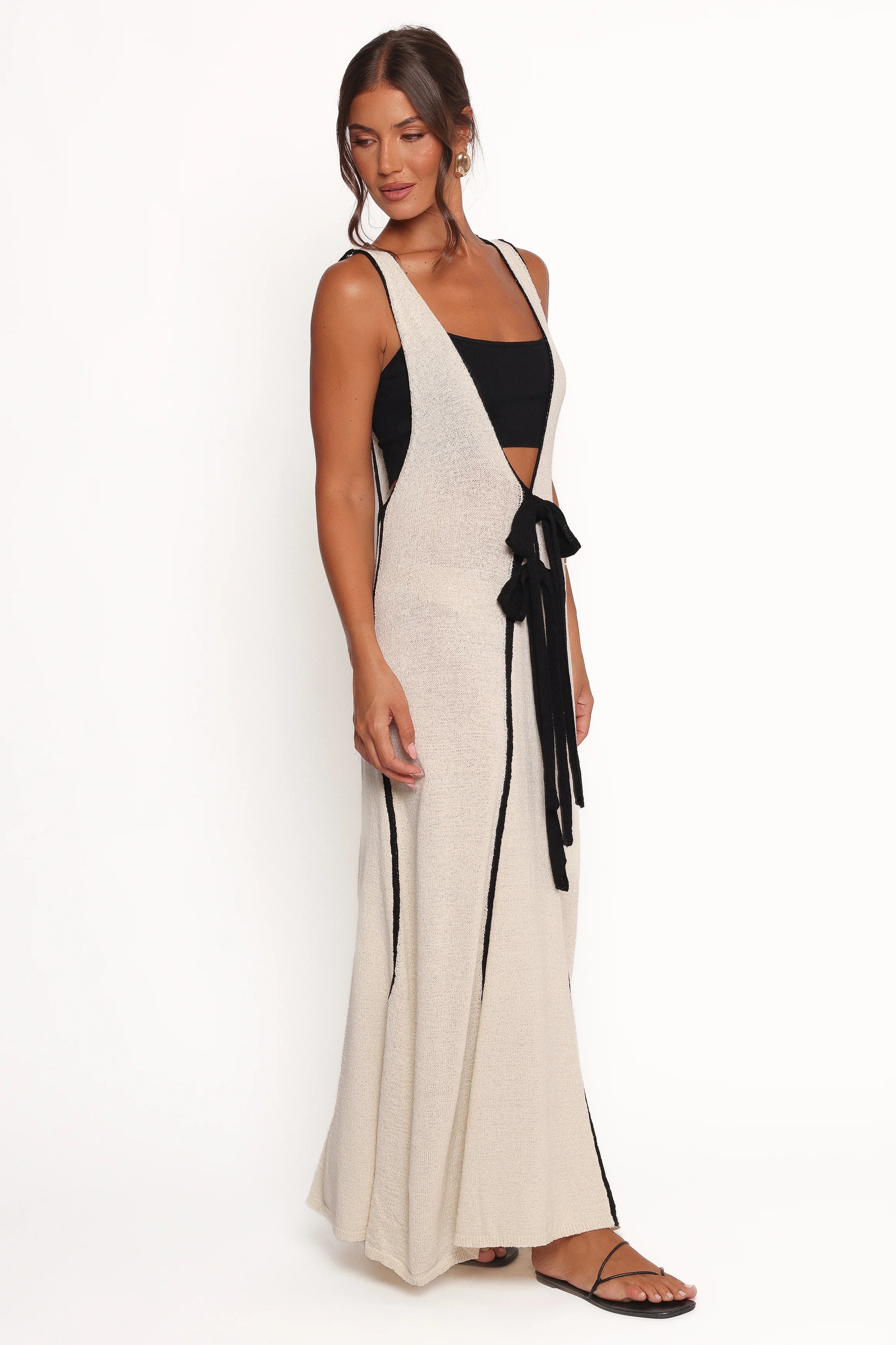 Draco Midi Dress - Cream