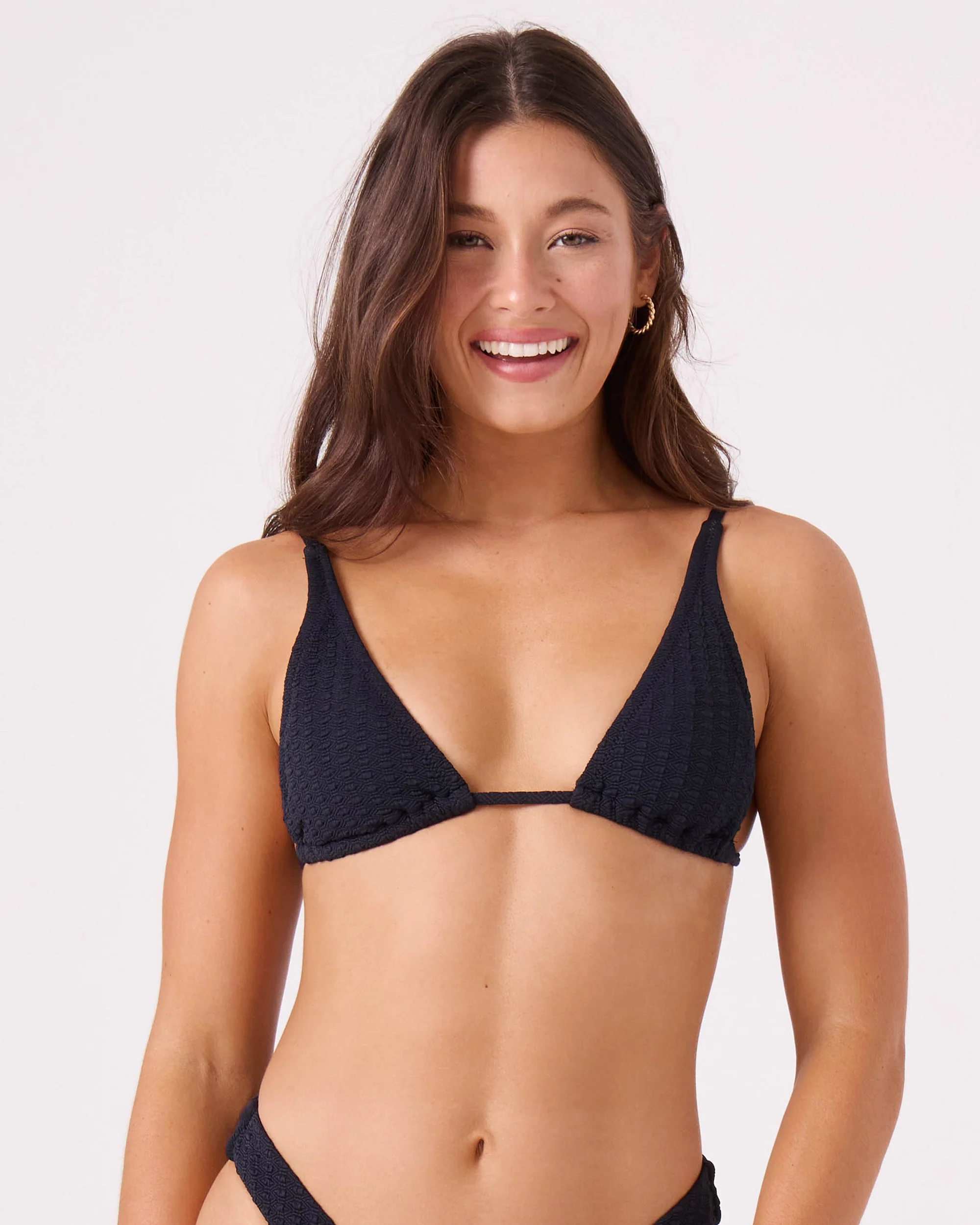 Haleiwa Built Up Triangle Bikini Top