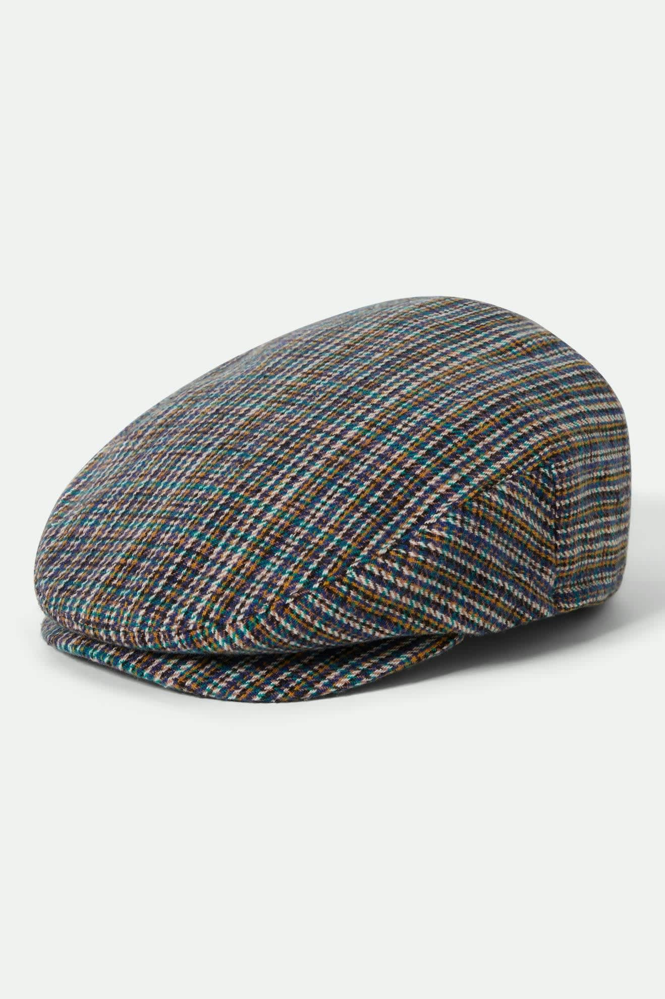 Hooligan Flat Cap - Multi Plaid