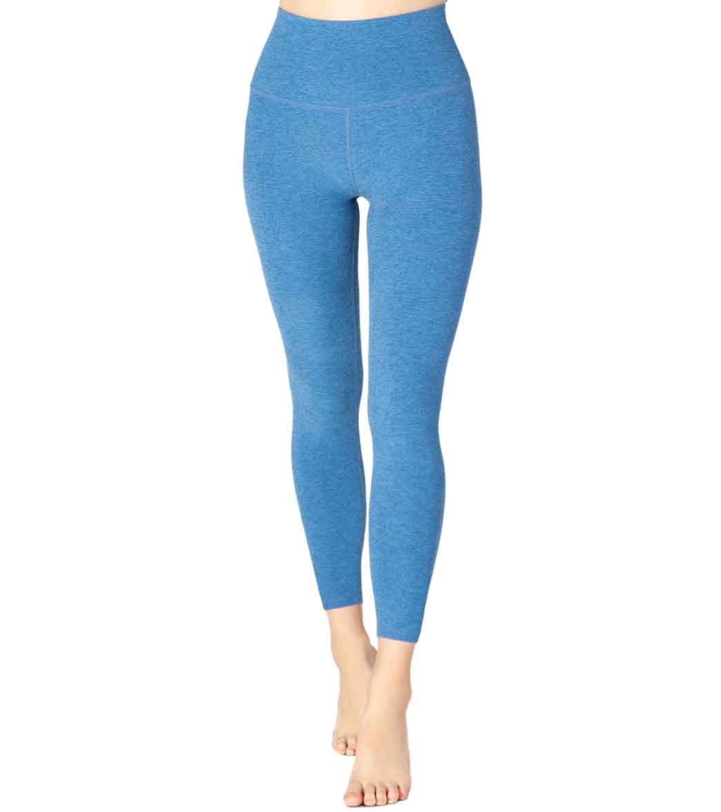 Beyond Yoga Spacedye High Waisted Caught In The Midi 7/8 Yoga Leggings Victory Blue/Blue Suede