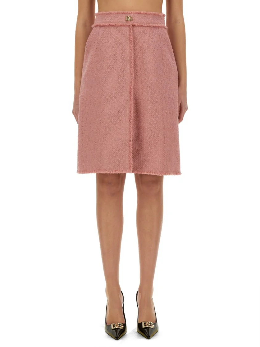 Rachel Tweed Midi Skirt
