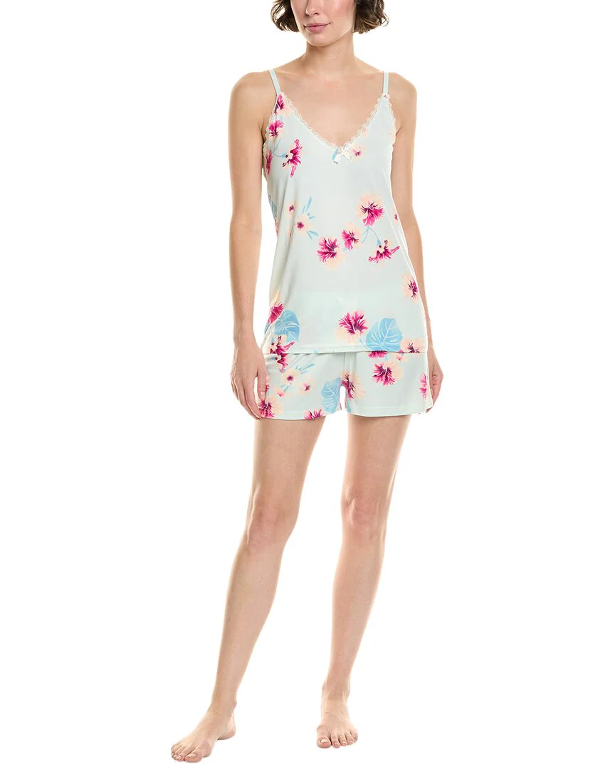 Nanette Lepore 2pc Pajama Shirt & Short Set
