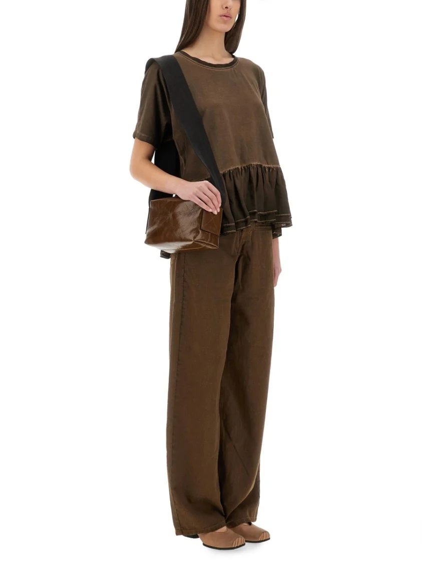 High-Waisted Wide-Leg Pants