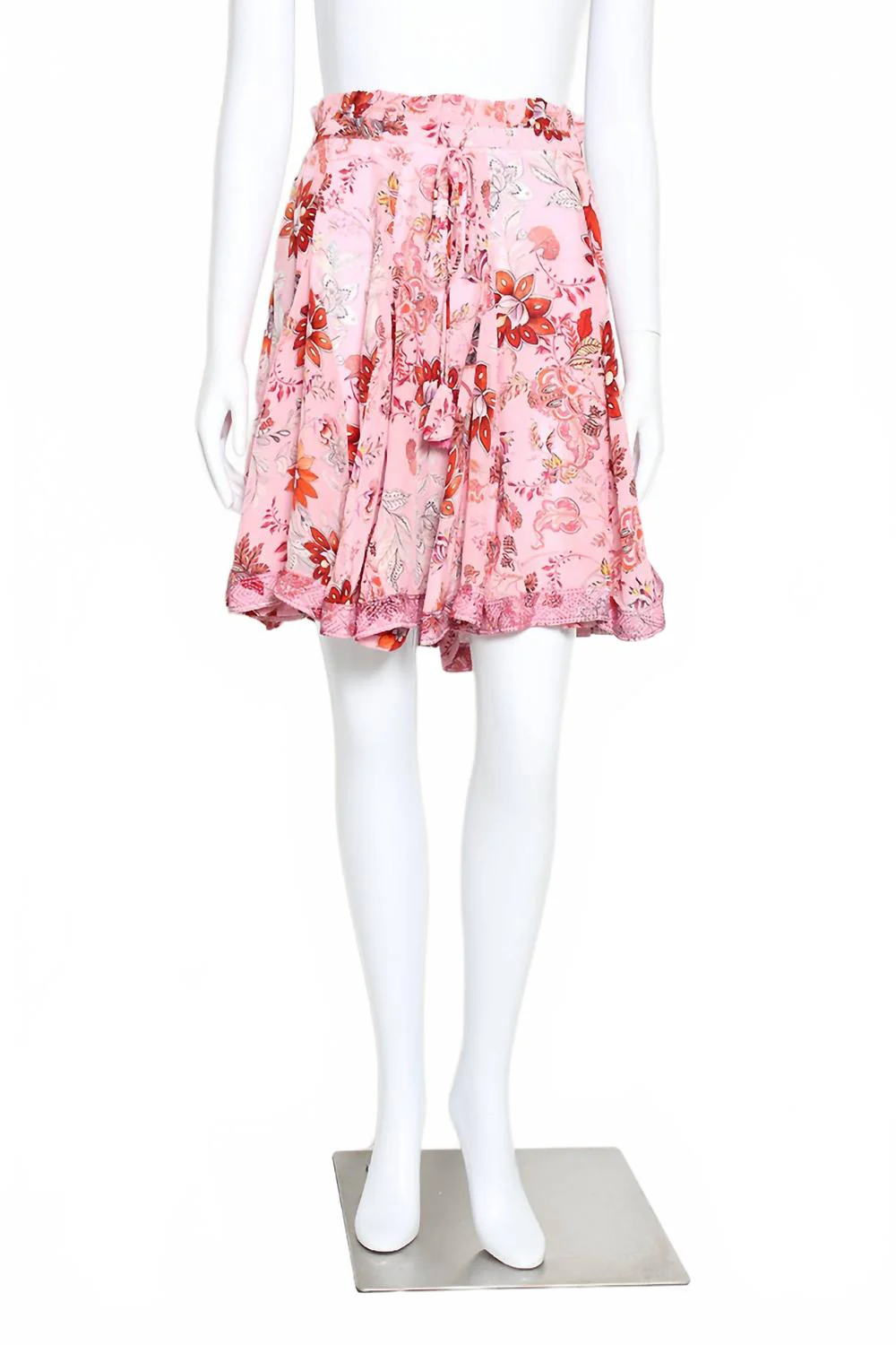 Egret Skirt In Baby Pink Fun Flower