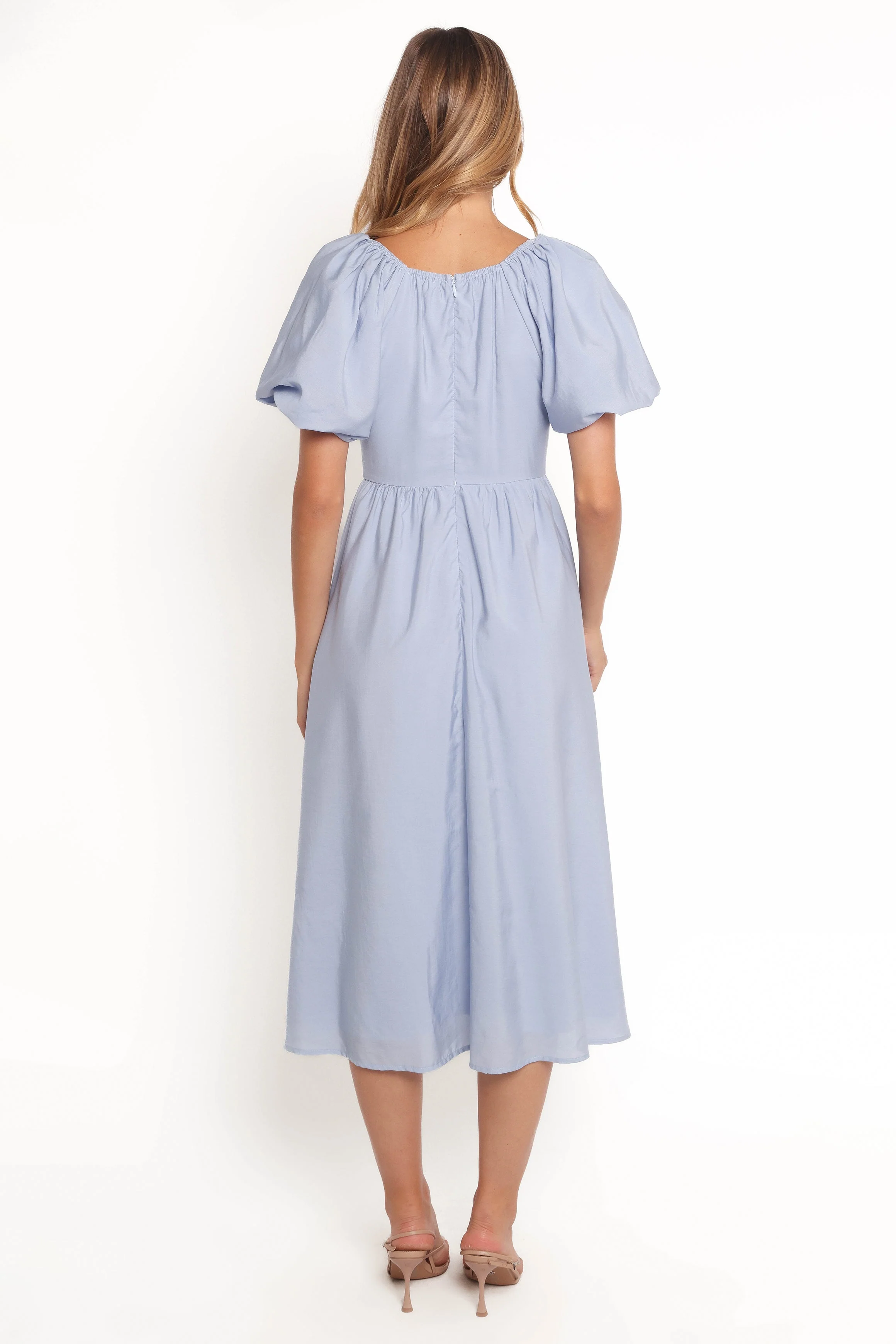 Charley Midi Dress - Blue