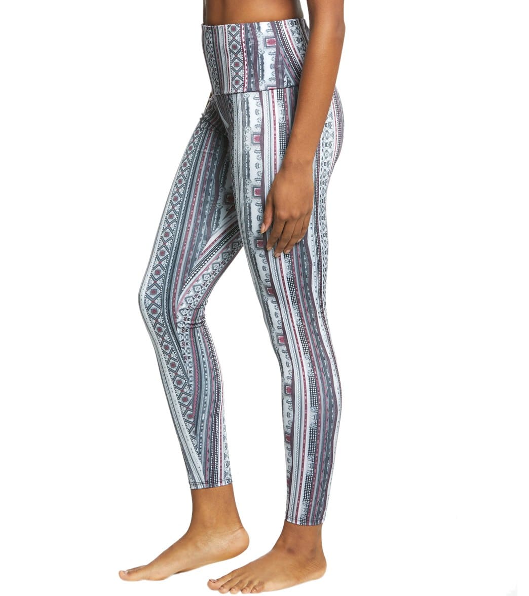 Onzie High Waisted Yoga Leggings Tribe