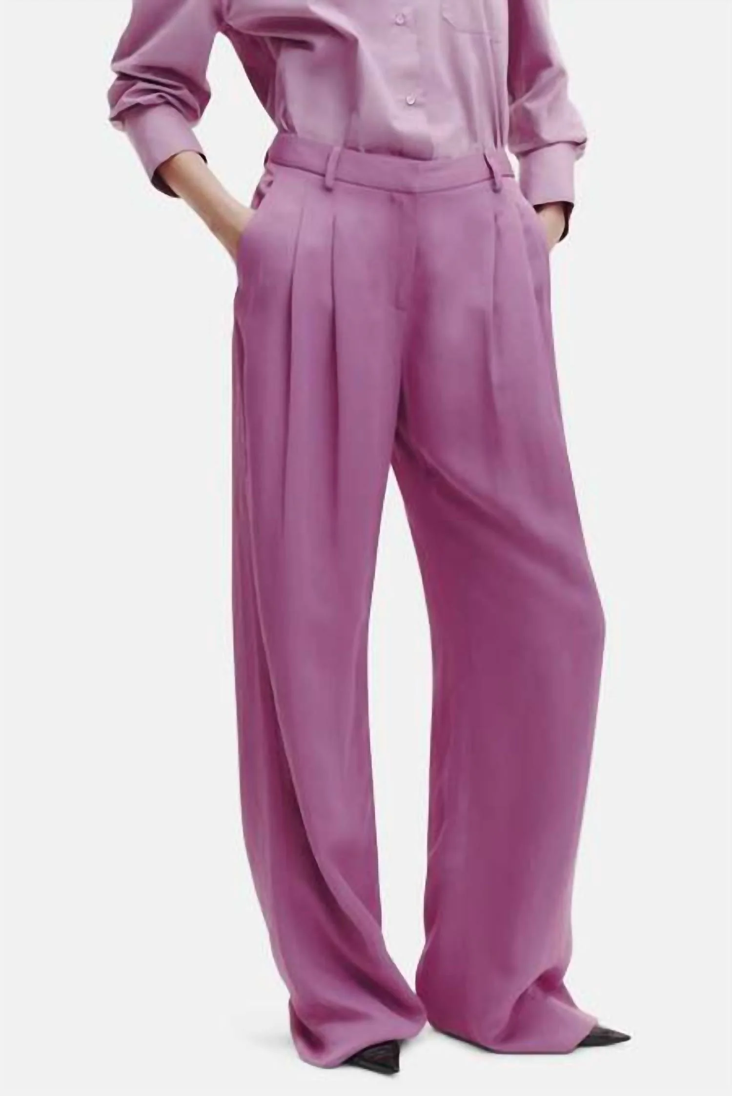 Sulli Pant In Lilac
