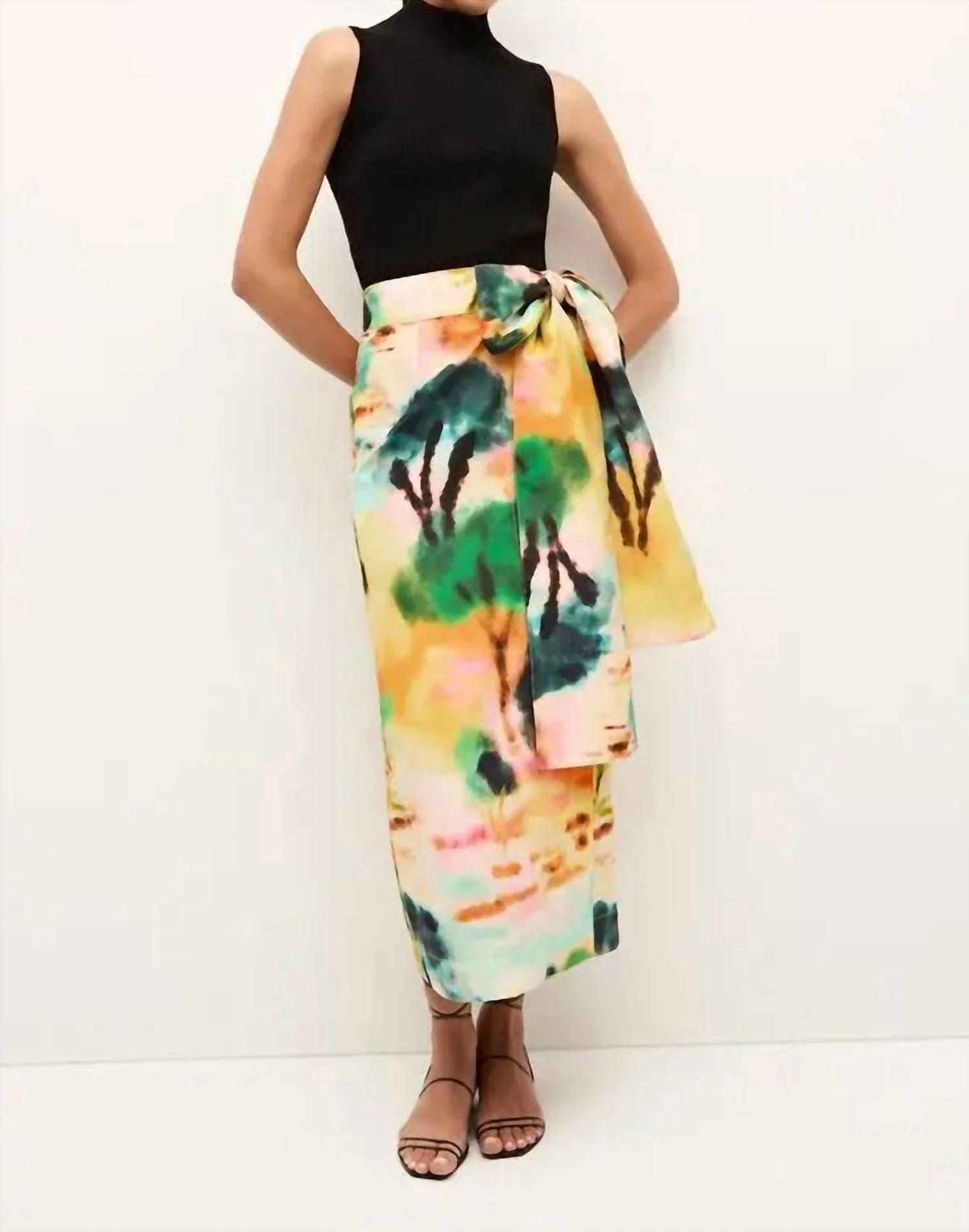 Georgina Skirt In Oakwood