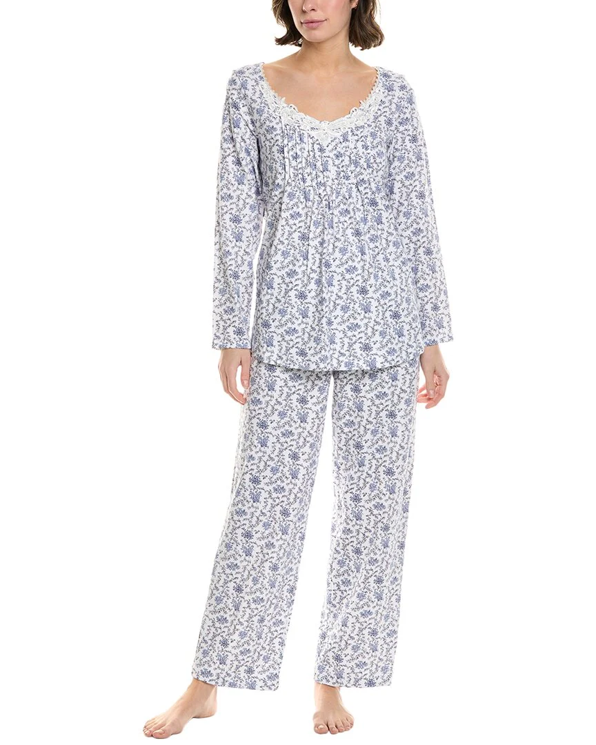 Carole Hochman 2pc Pajama Pant Set
