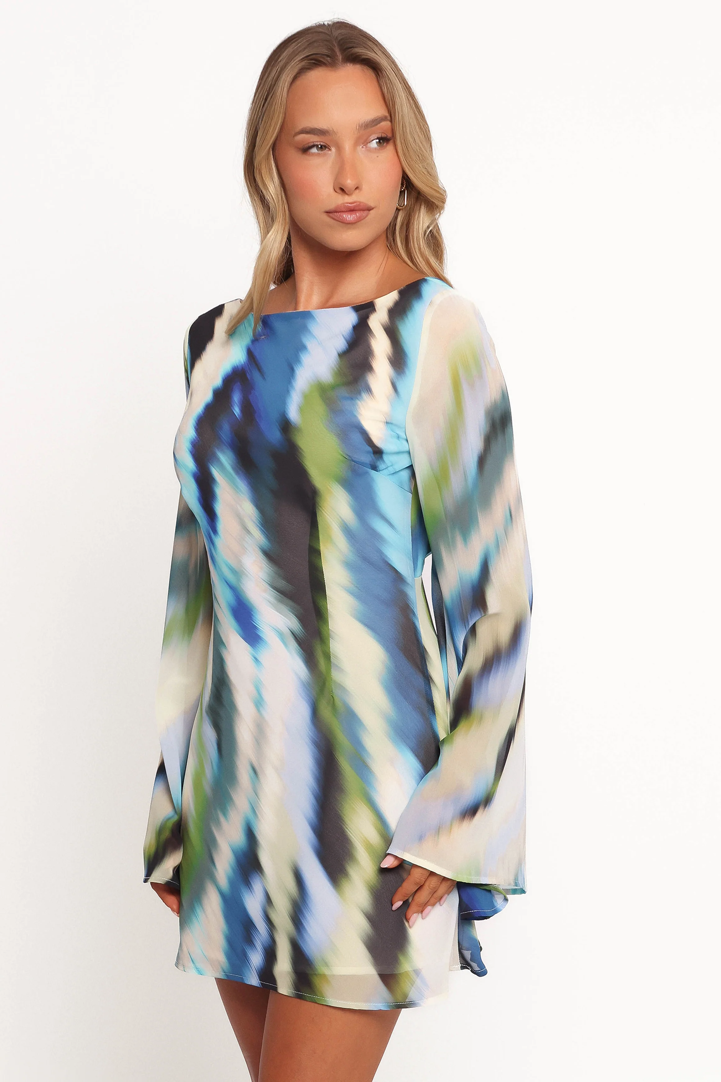 Kimber Mini Dress - Mirage Print
