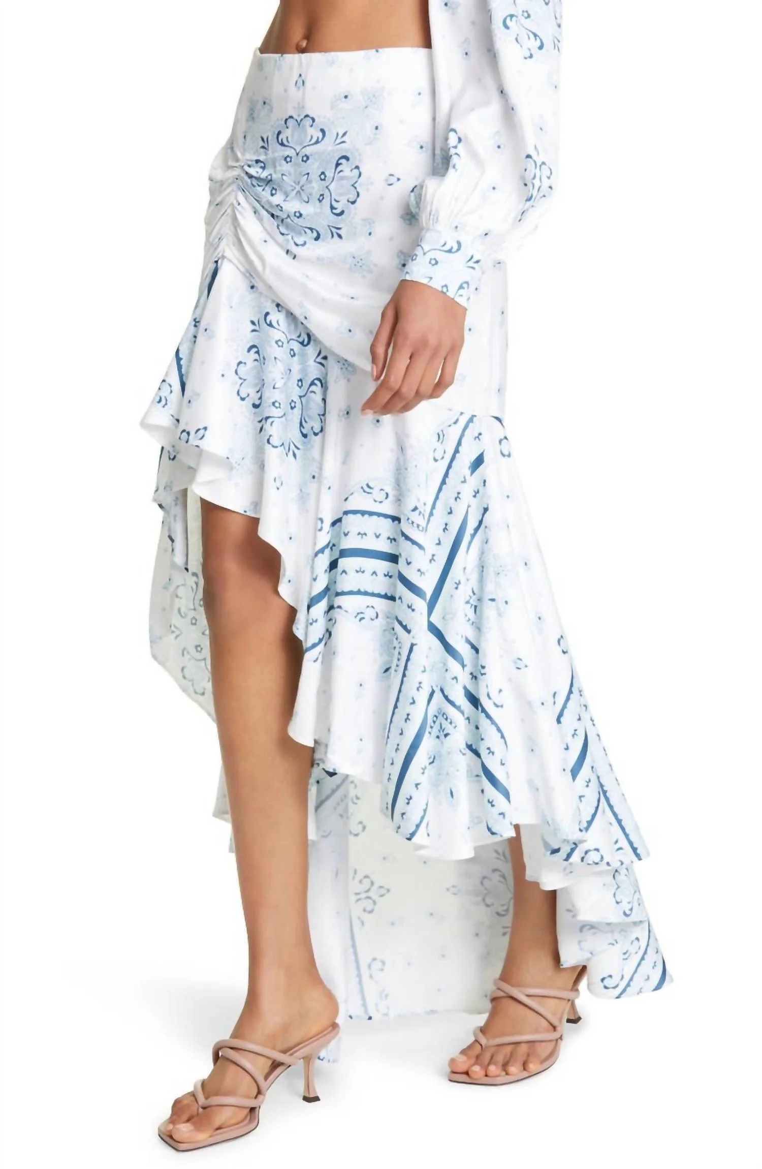 Bronte Skirt In Resort Bandana