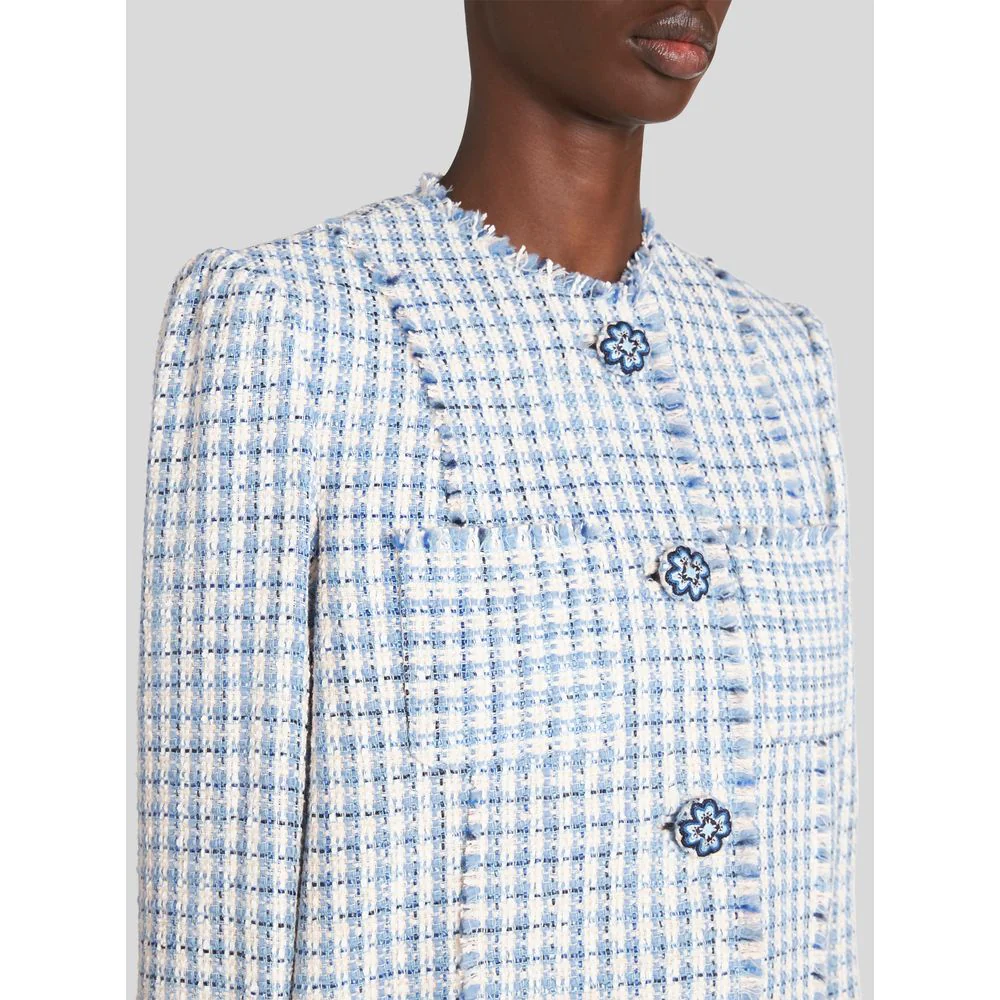 CHECK BOUCLÉ JACKET