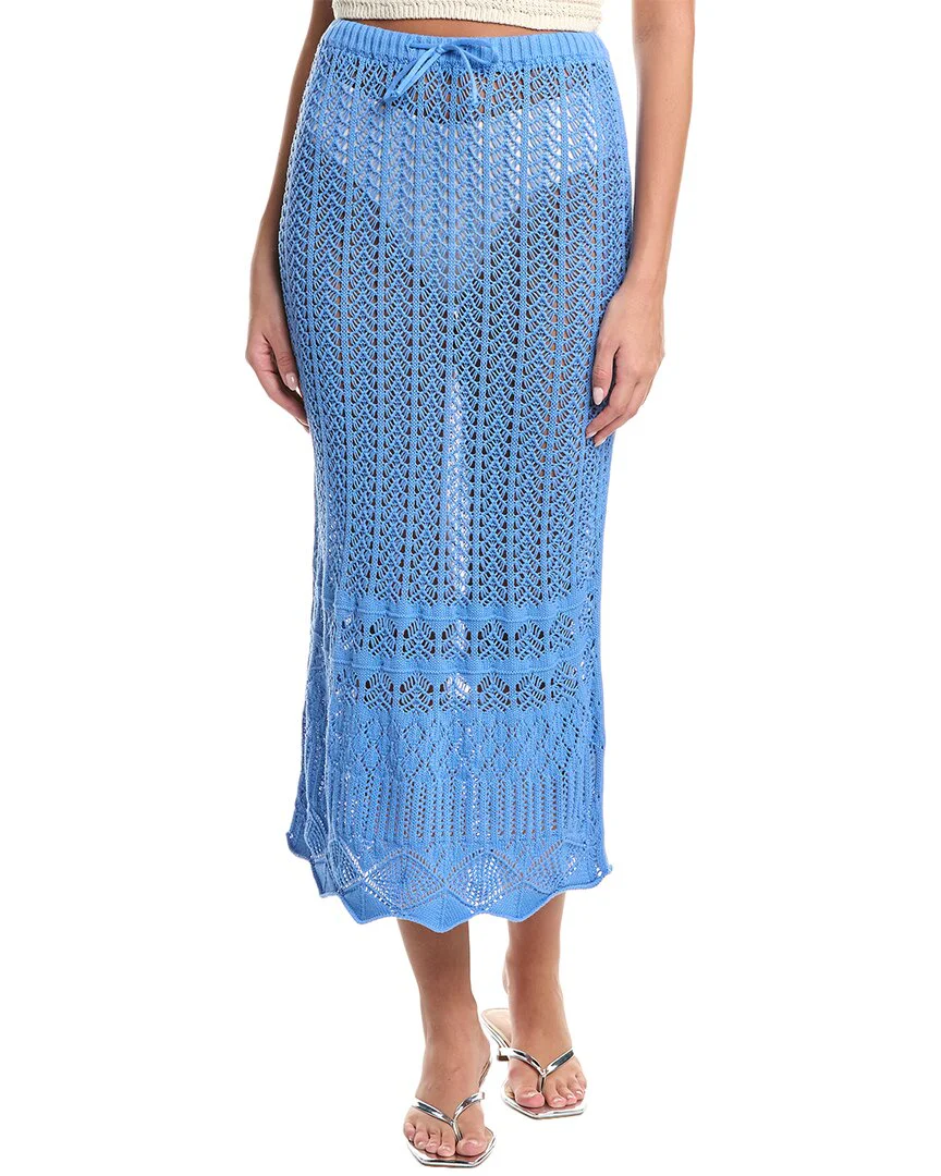 Surf Gypsy Crochet Maxi Skirt