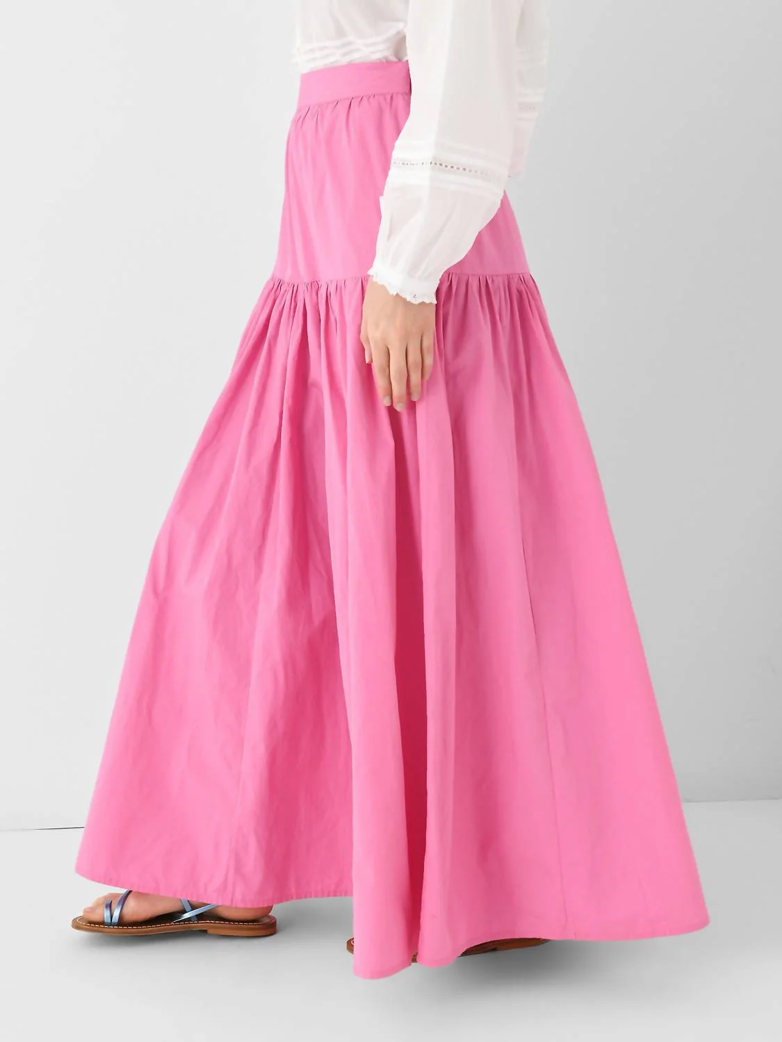 Pop Maxi Skirt In Pink