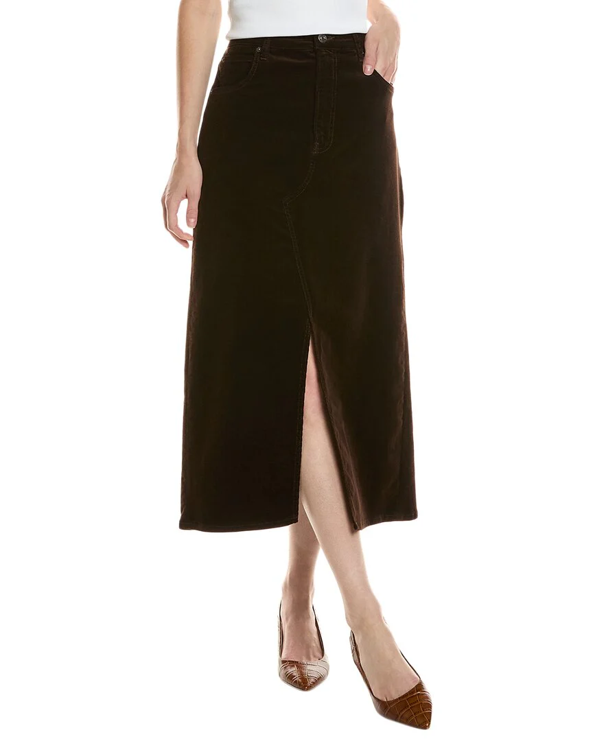 FRAME Denim The Corduroy Midaxi Skirt