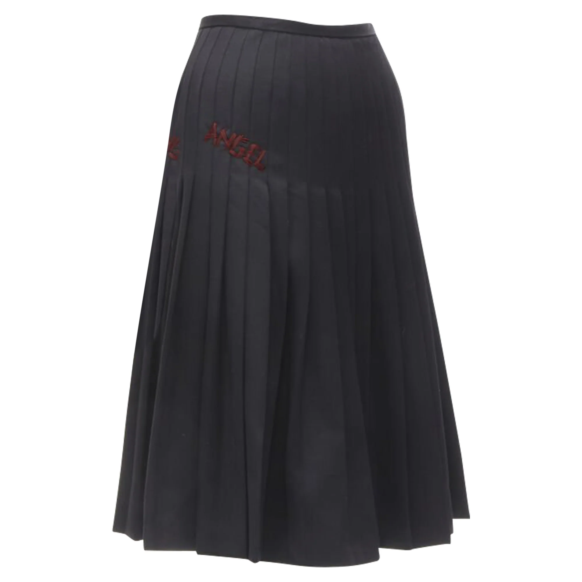 Dsquared2 Angel pleated knee length skirt