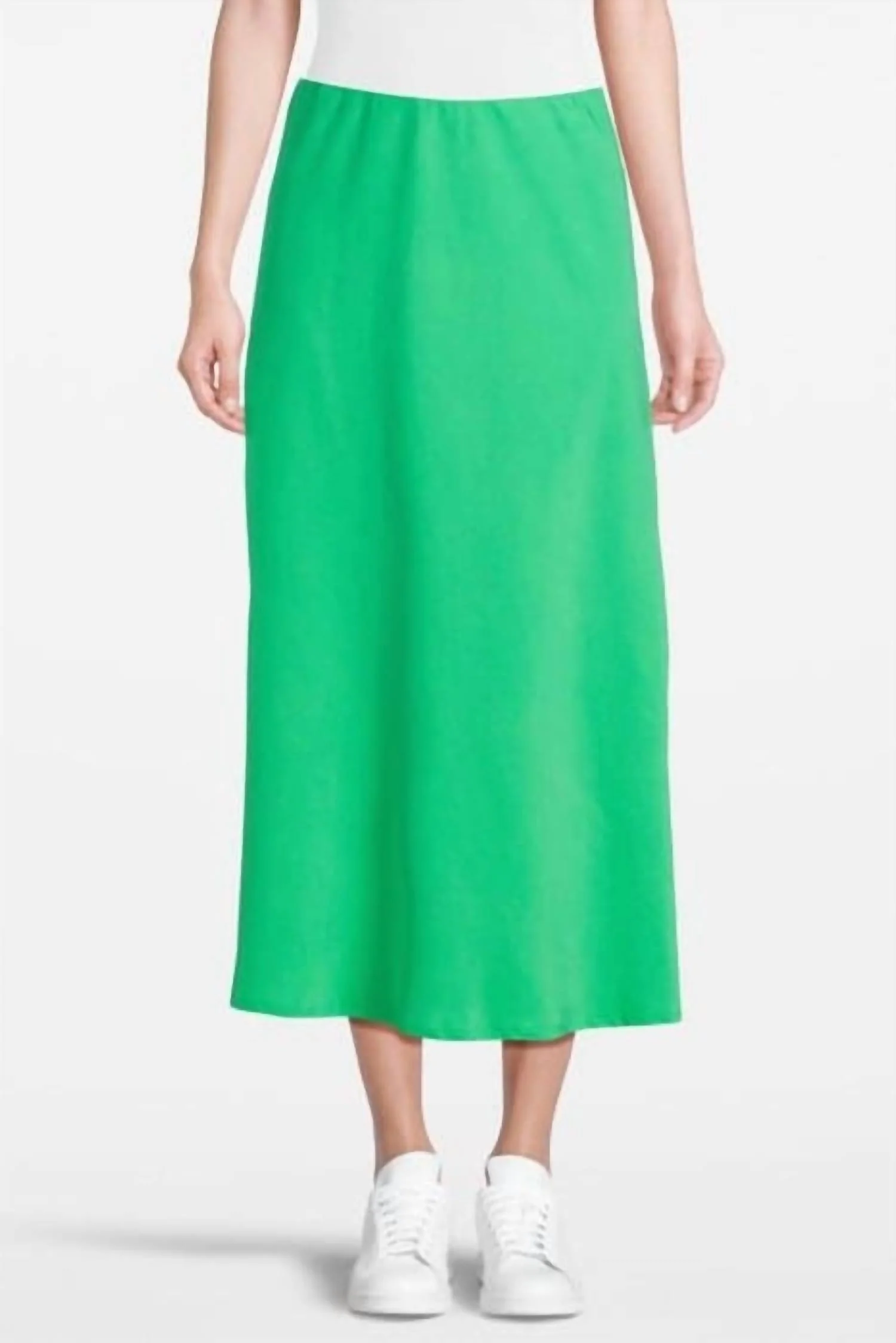 Women's Tencel Skirt In Island Green
