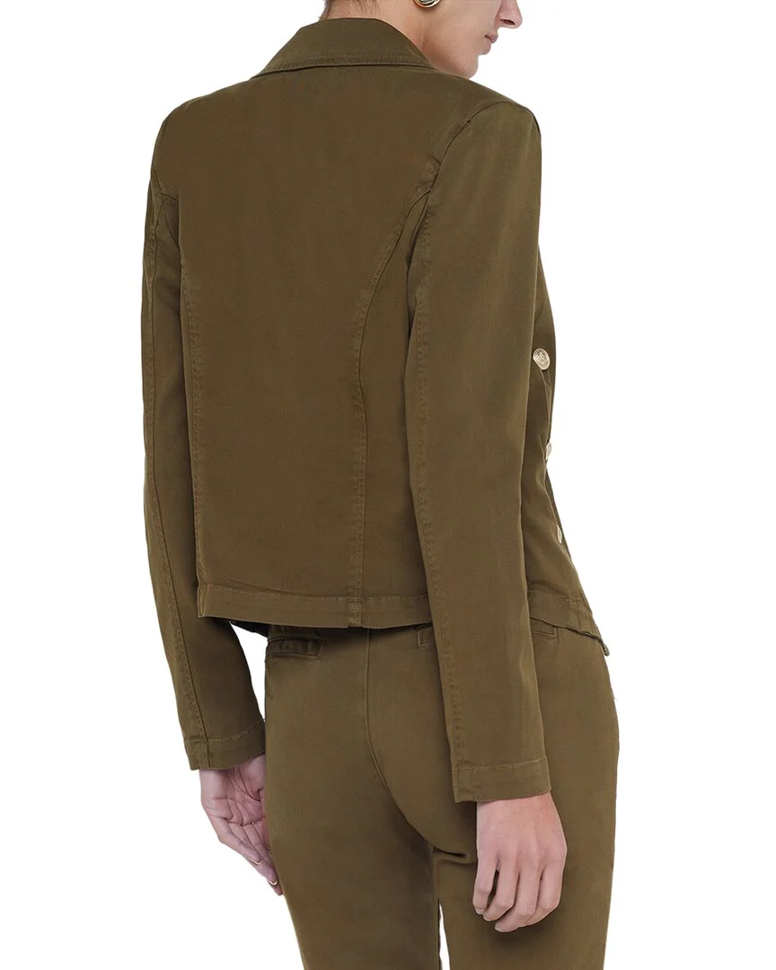 L'AGENCE Wayne Crop Double Breast Jacket