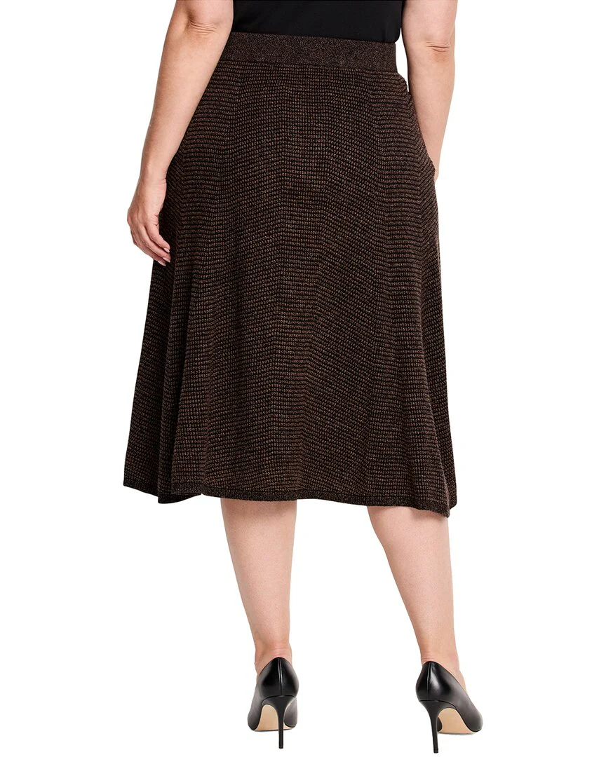 NIC+ZOE Plus Pixel Knit Skirt