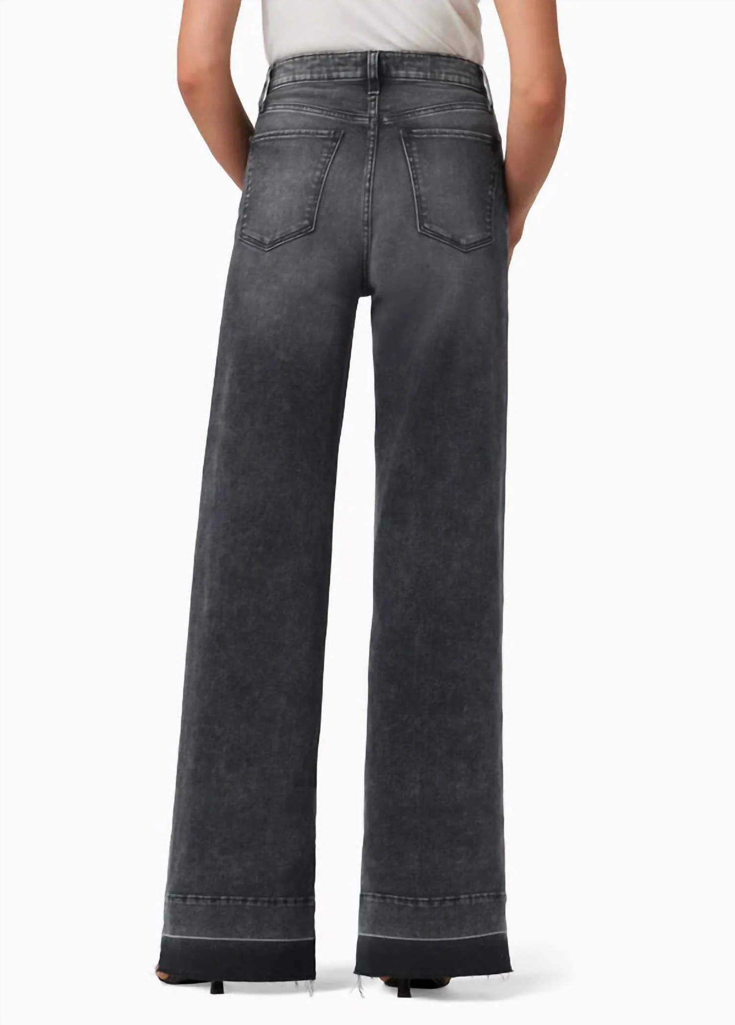 Mia Highrise Wide Leg Jeans In Get Lost