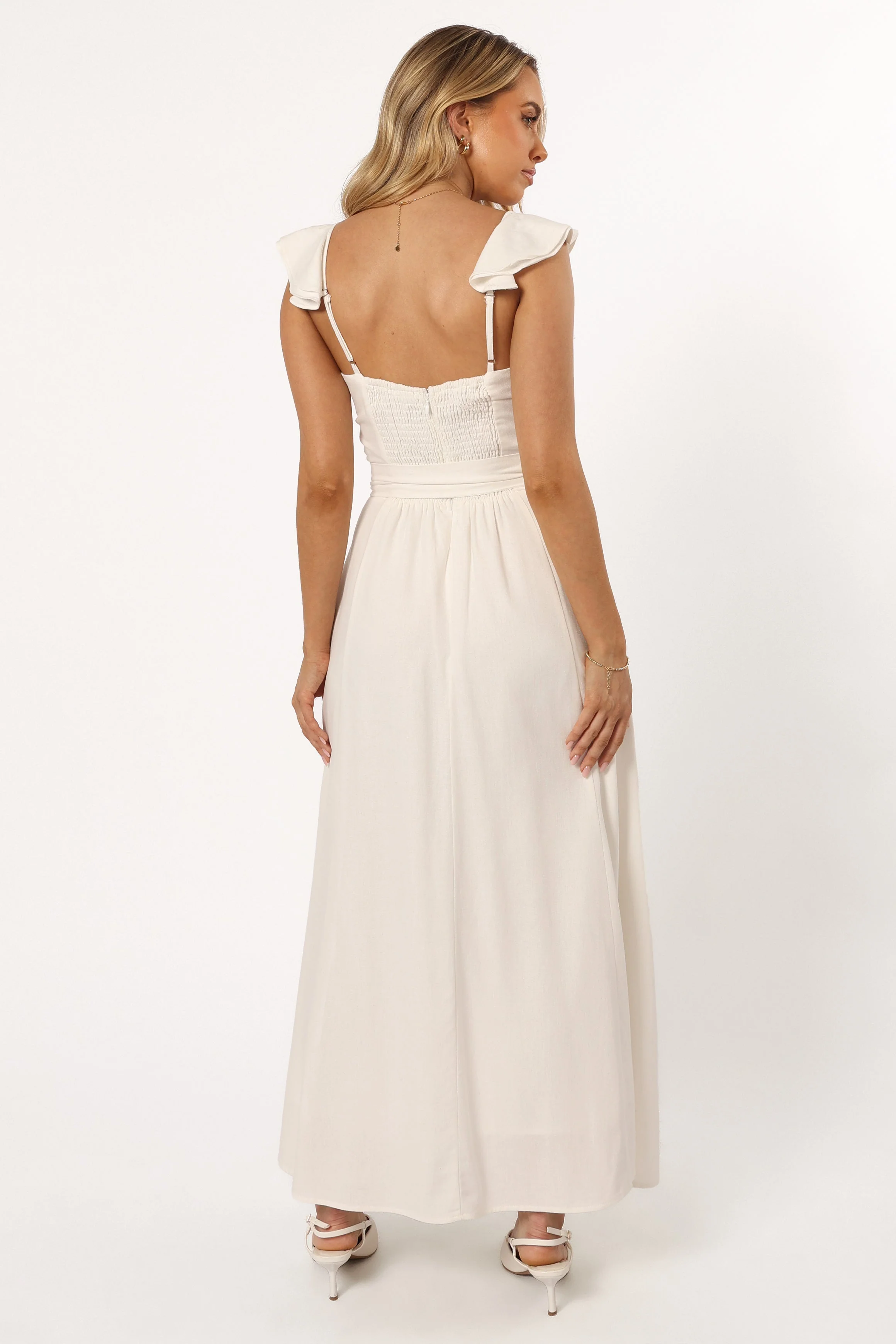 Enslee Midi Dress - Ivory