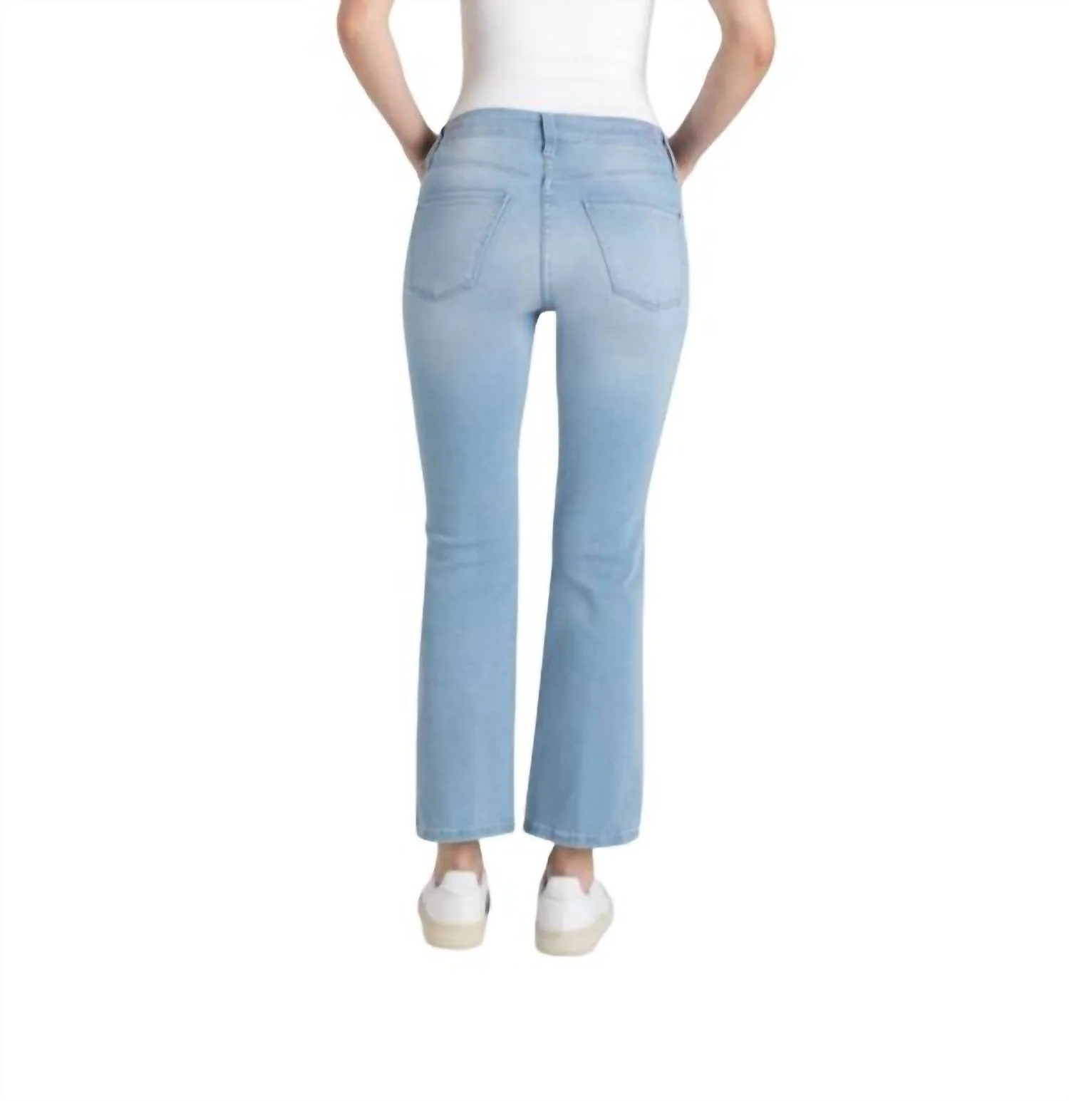 Dream Kick Flare Leg Jean In Summer Blue