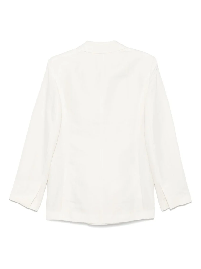 Tech Texture Waistcoat With Peak Lapels And Flap Pockets