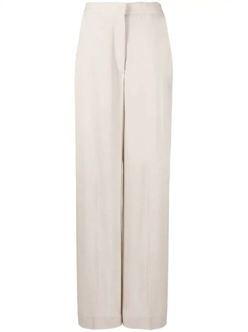 Wide-Leg Trousers With Tailored Fit
