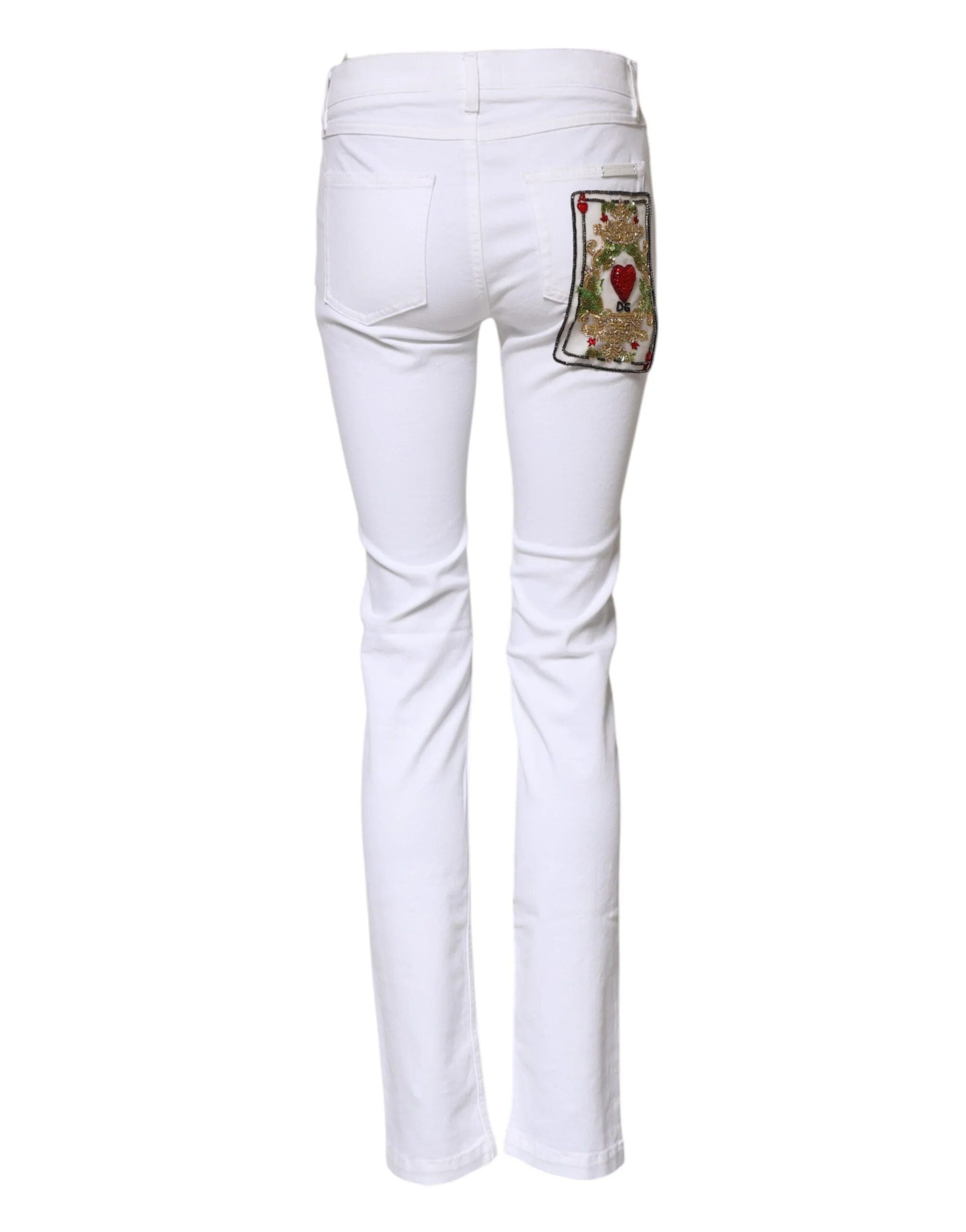 Dolce & Gabbana GRACE Mid Waisted Skinny blue Women's Jeans