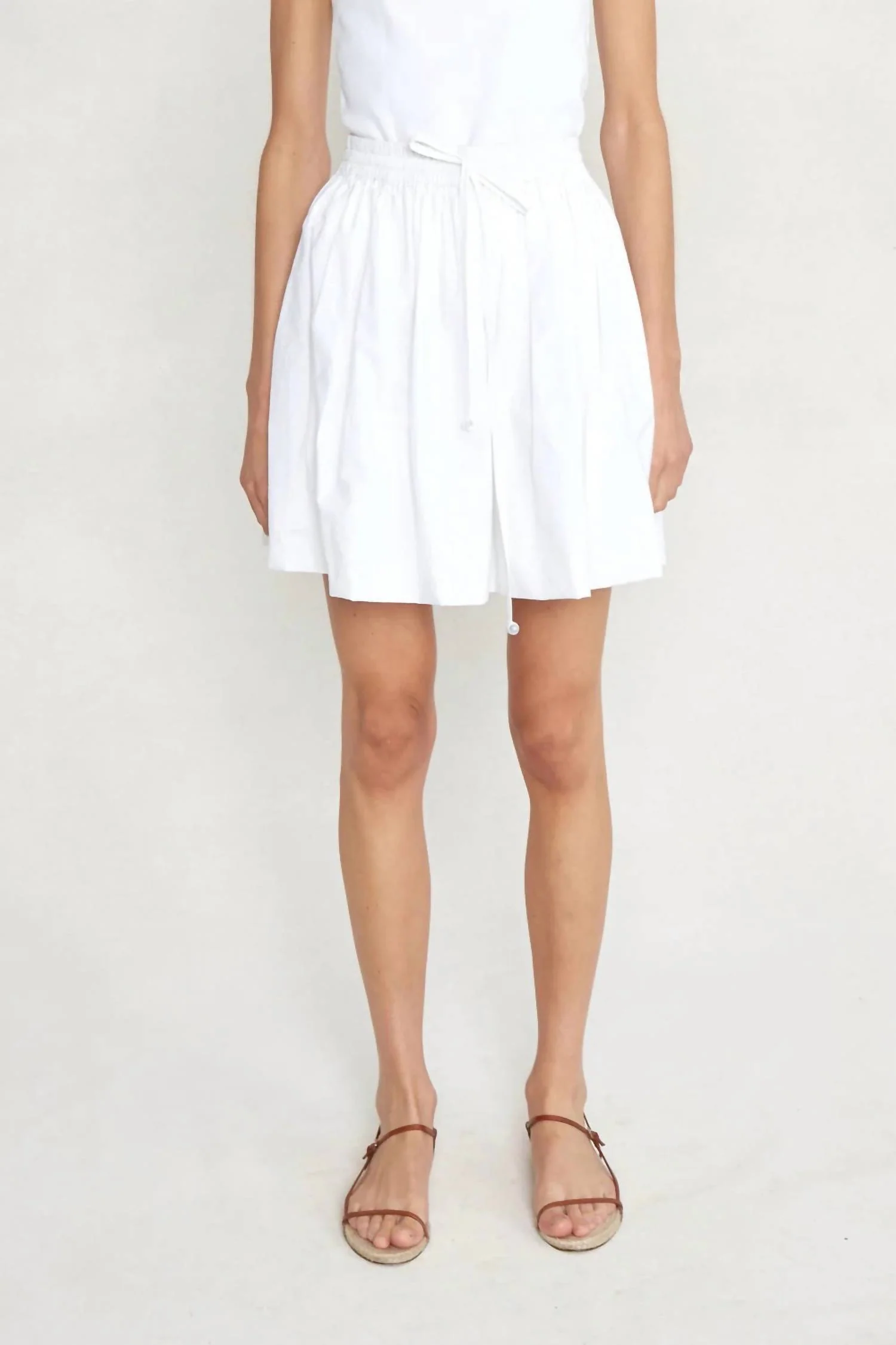 Bubble Skirt In Eggshell