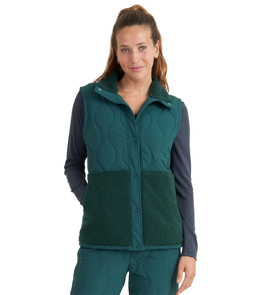 Thrive Societe Teddy Quilted Vest
