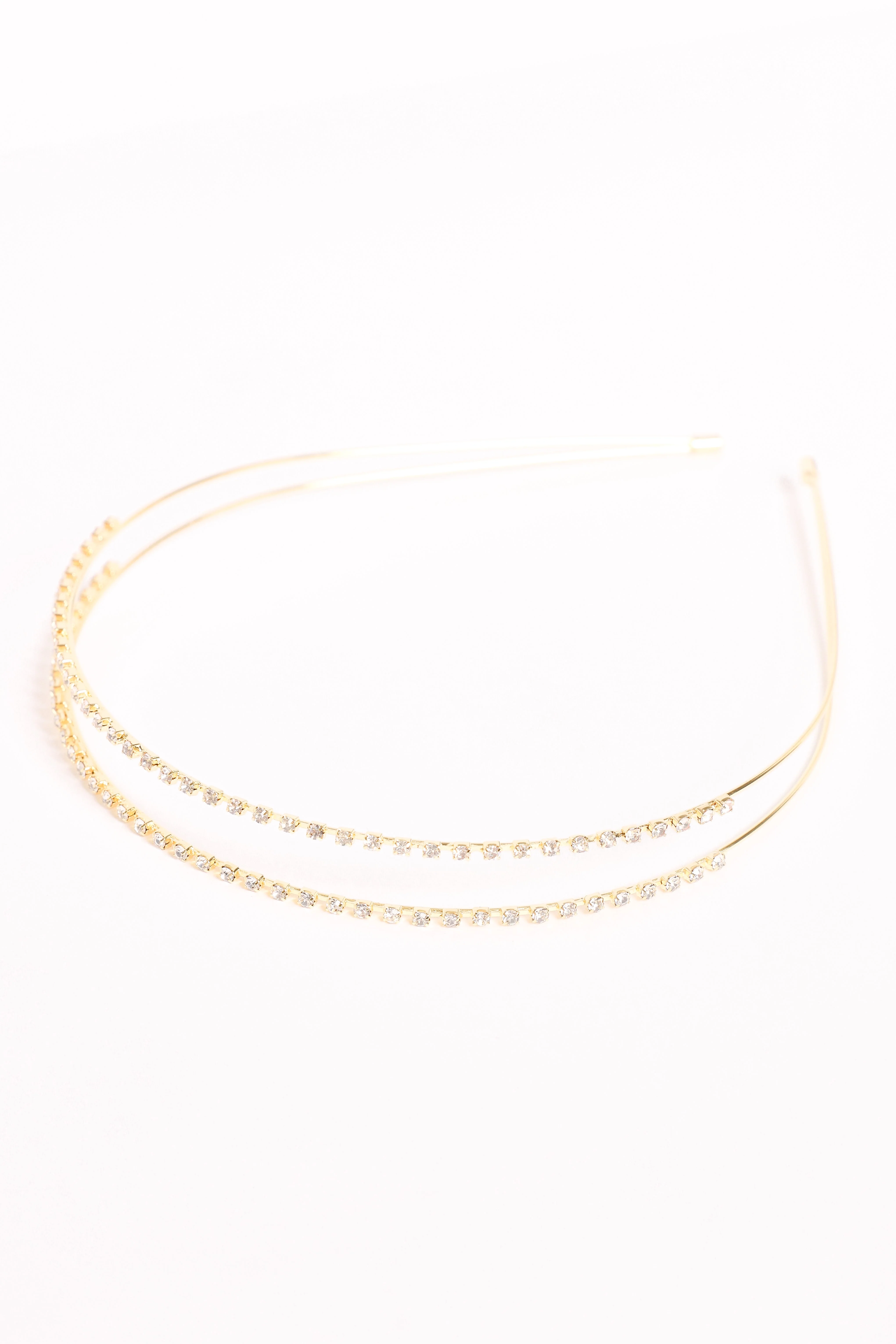 Ellah Headband - Gold
