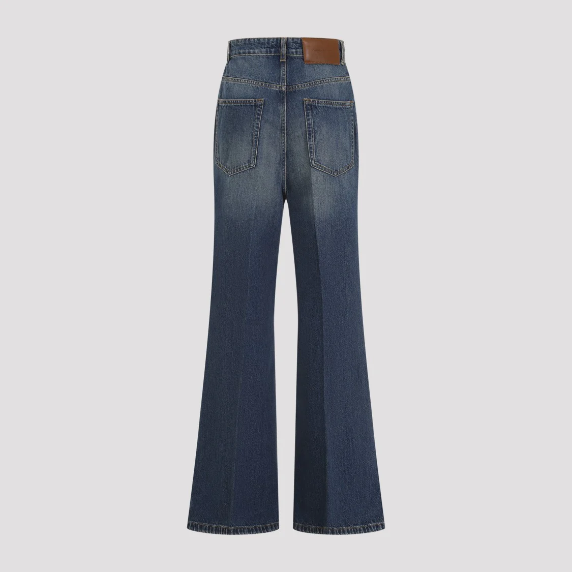 Wide Leg Kick Jeans