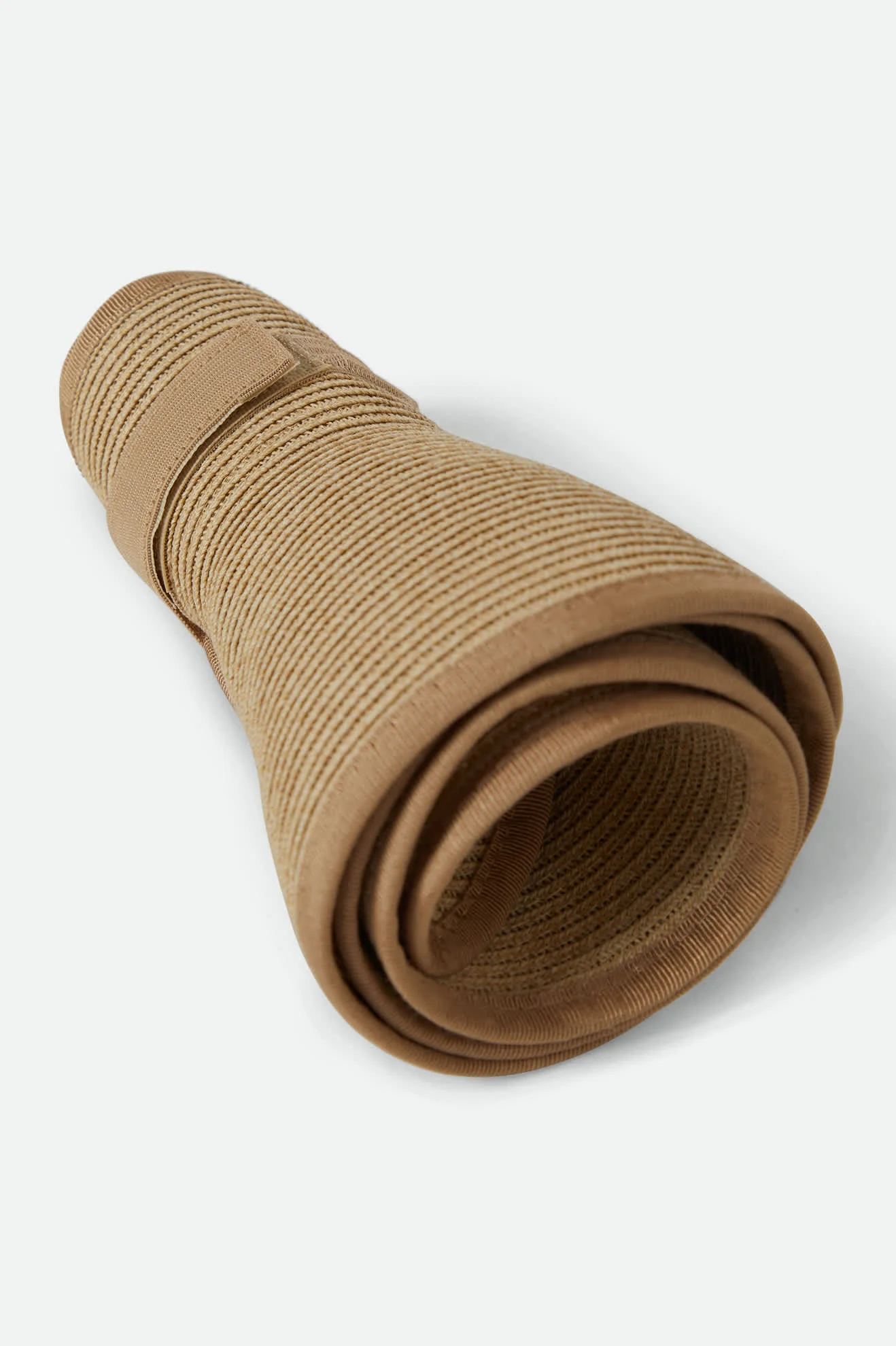 Ivy Packable Straw Visor - Tan