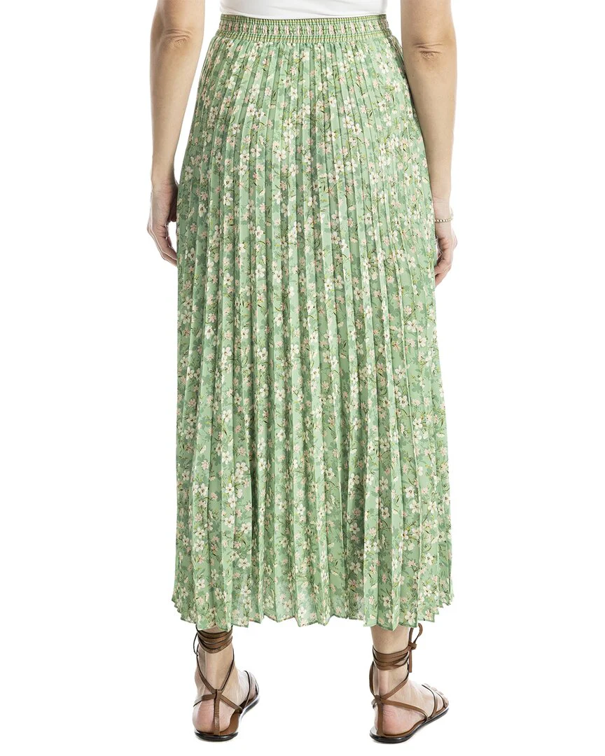 Max Studio Pleated Maxi Skirt
