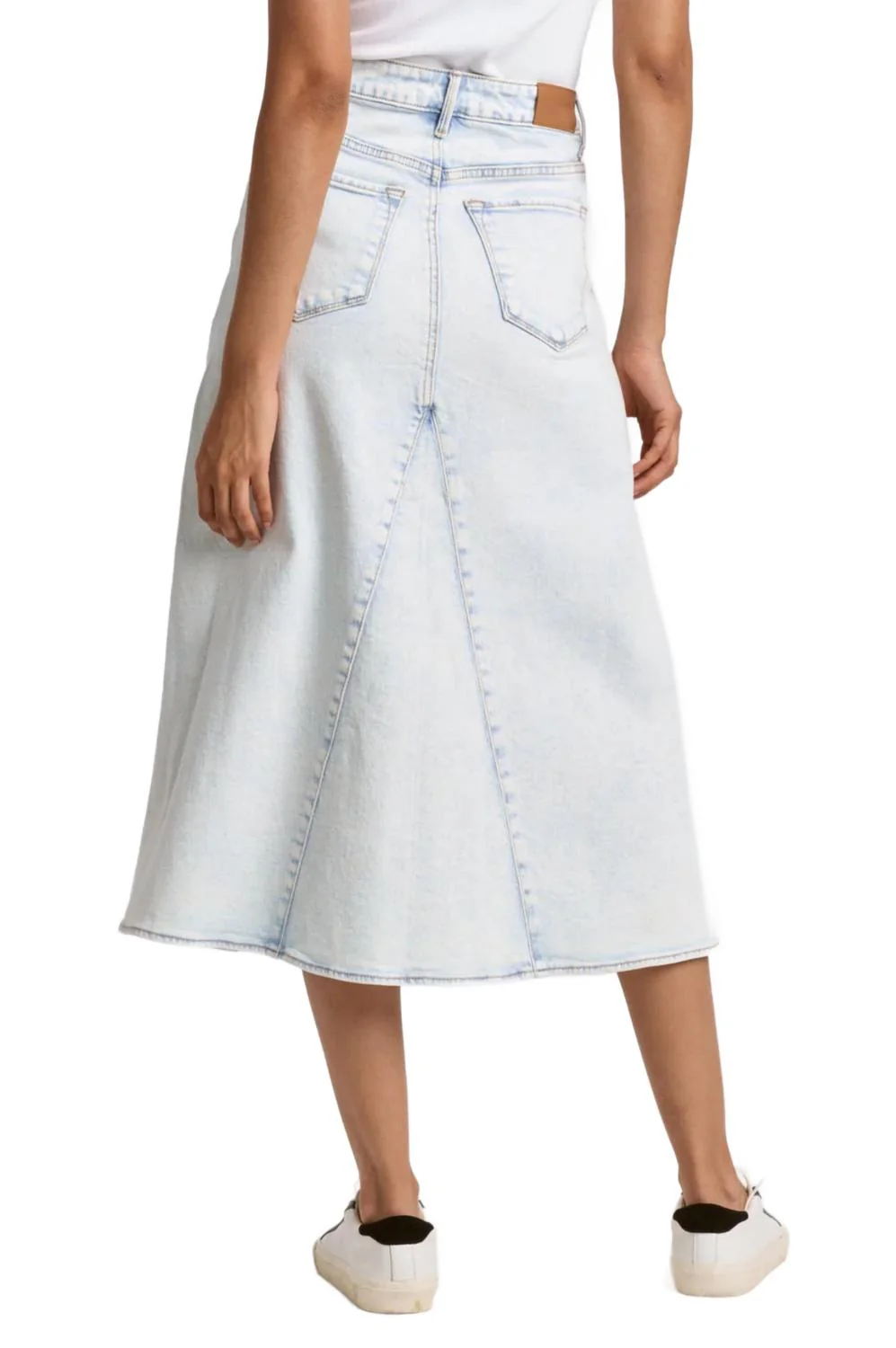 Vanessa Midi Skirt In Denim